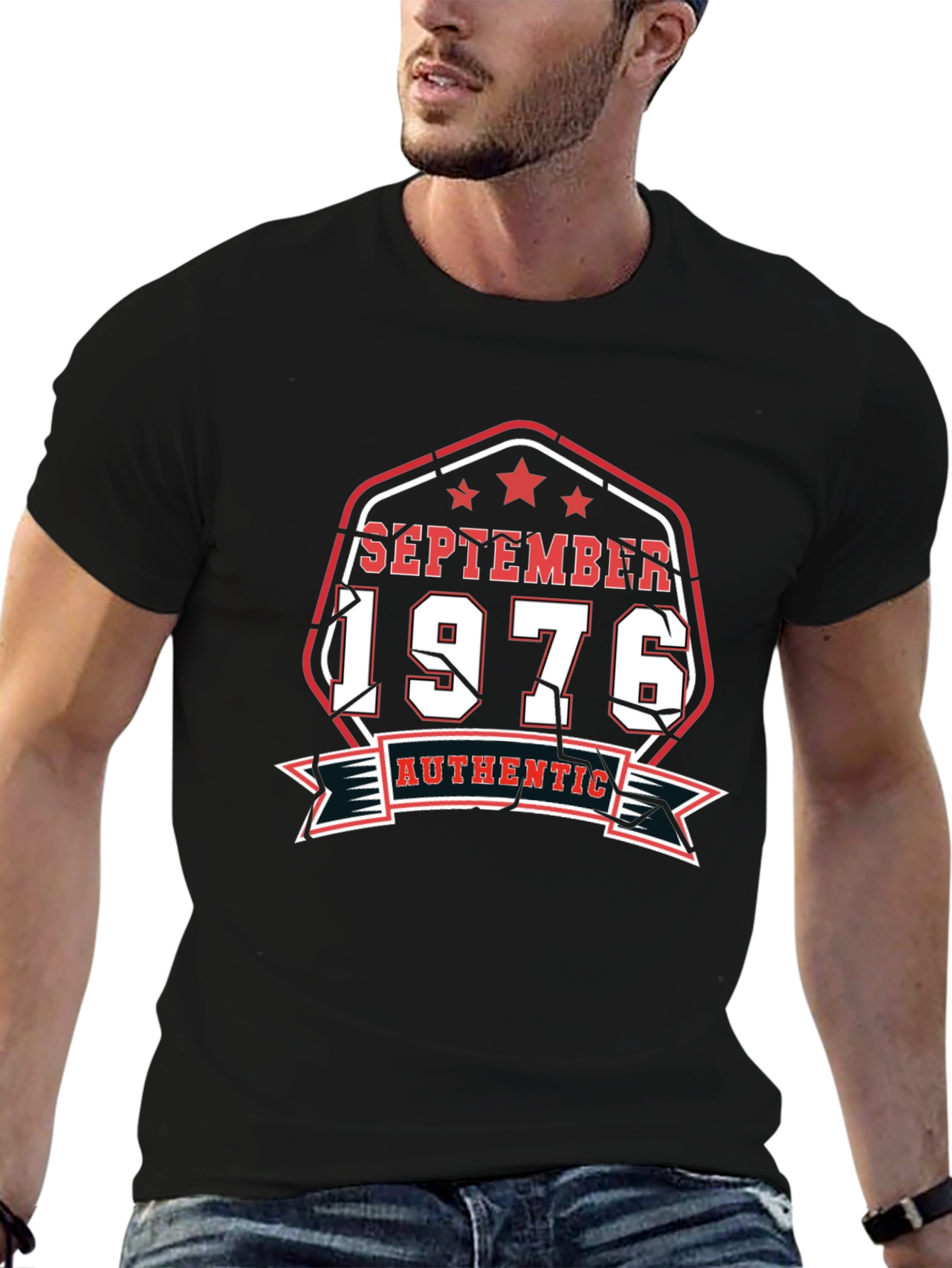 September 1976 Authentic T-Shirt