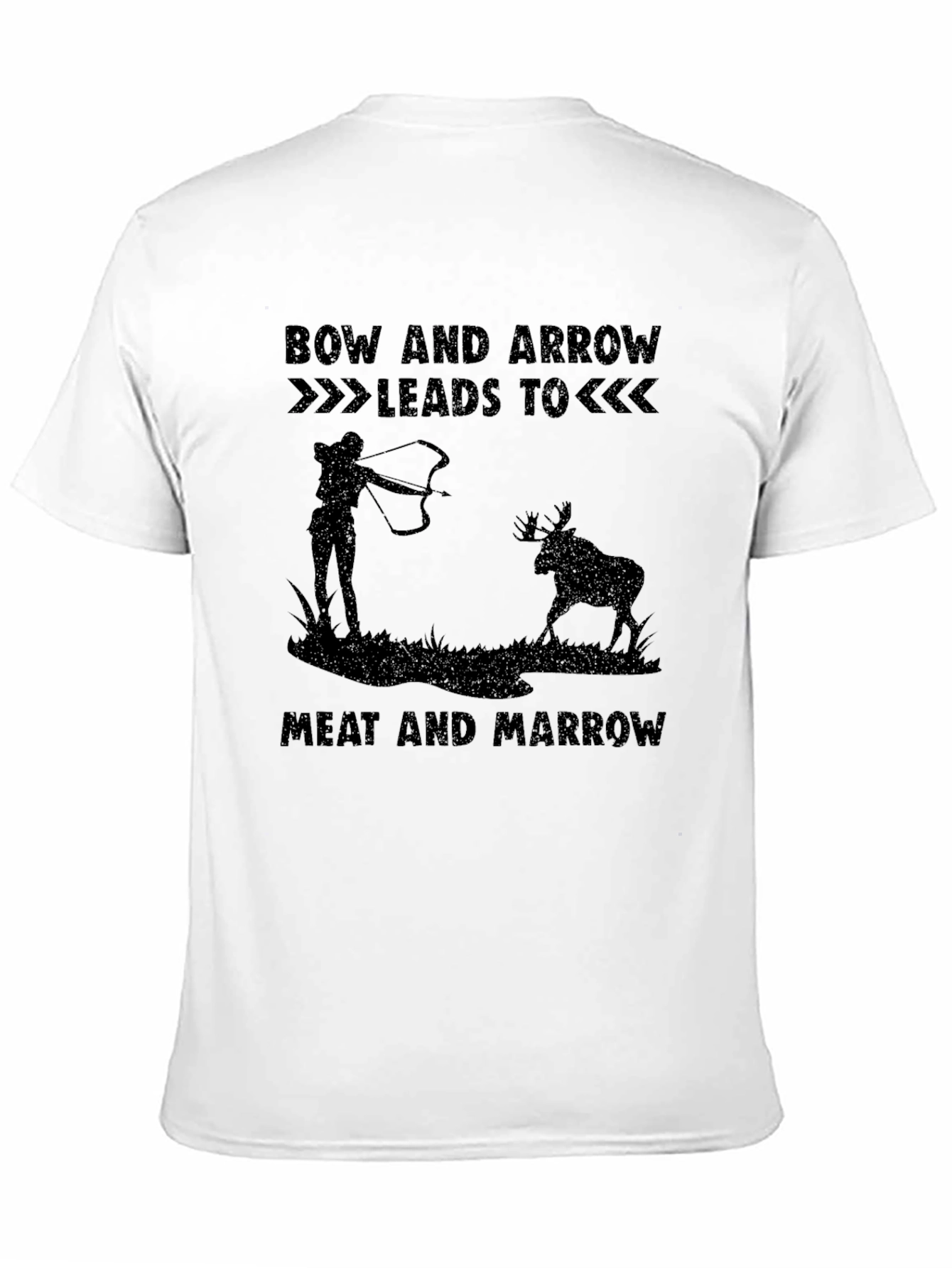 Bow and Arrow Hunting Tee - Meat and Marrow