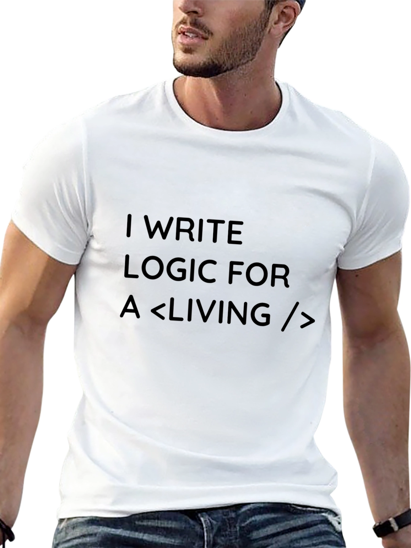 I Write Logic For A Living Programmer T-Shirt