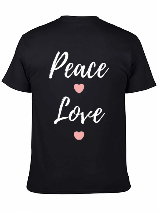 Peace Love Heart Graphic Tee
