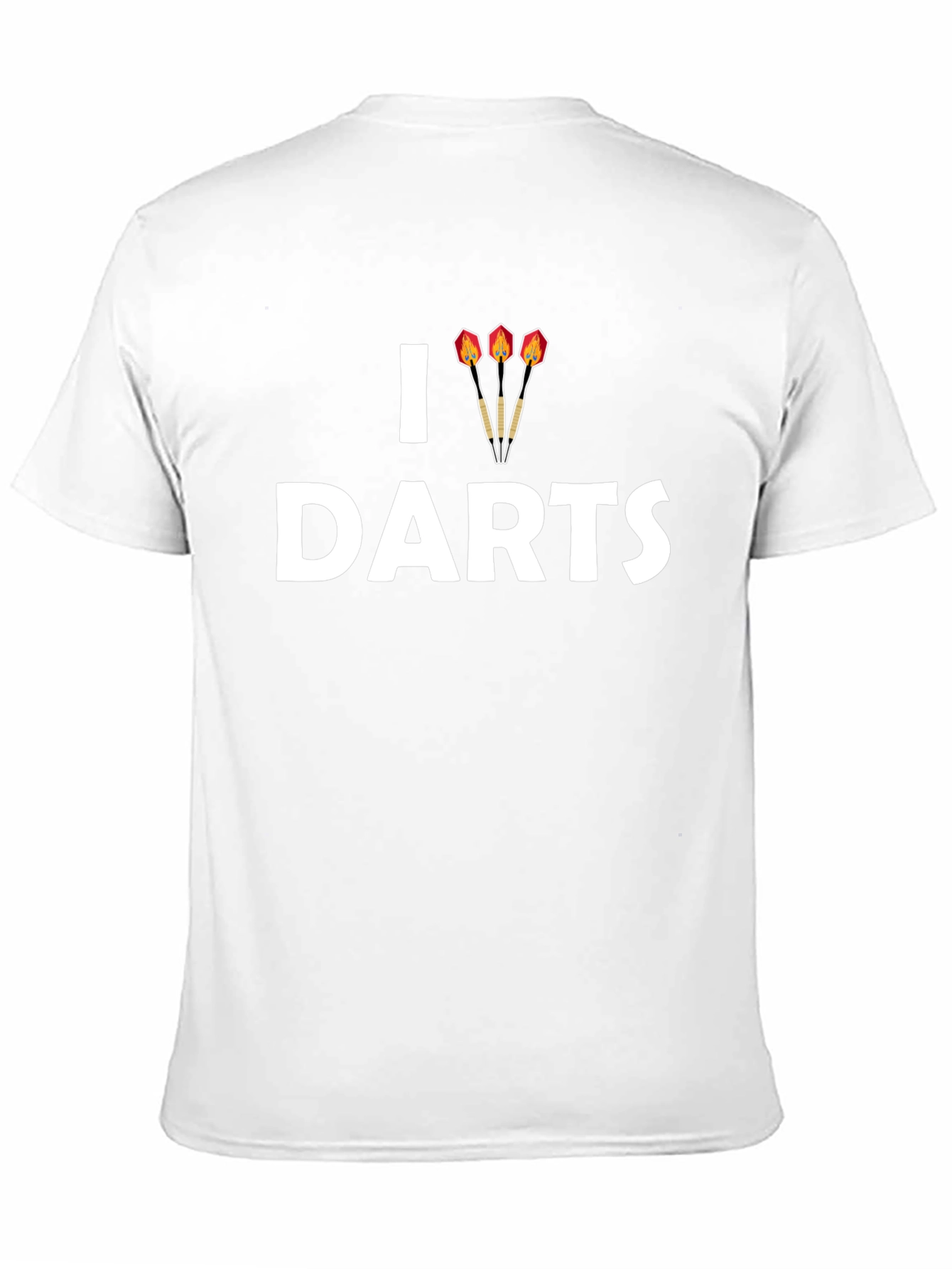 I Dart Darts T-Shirt - Casual Black Tee