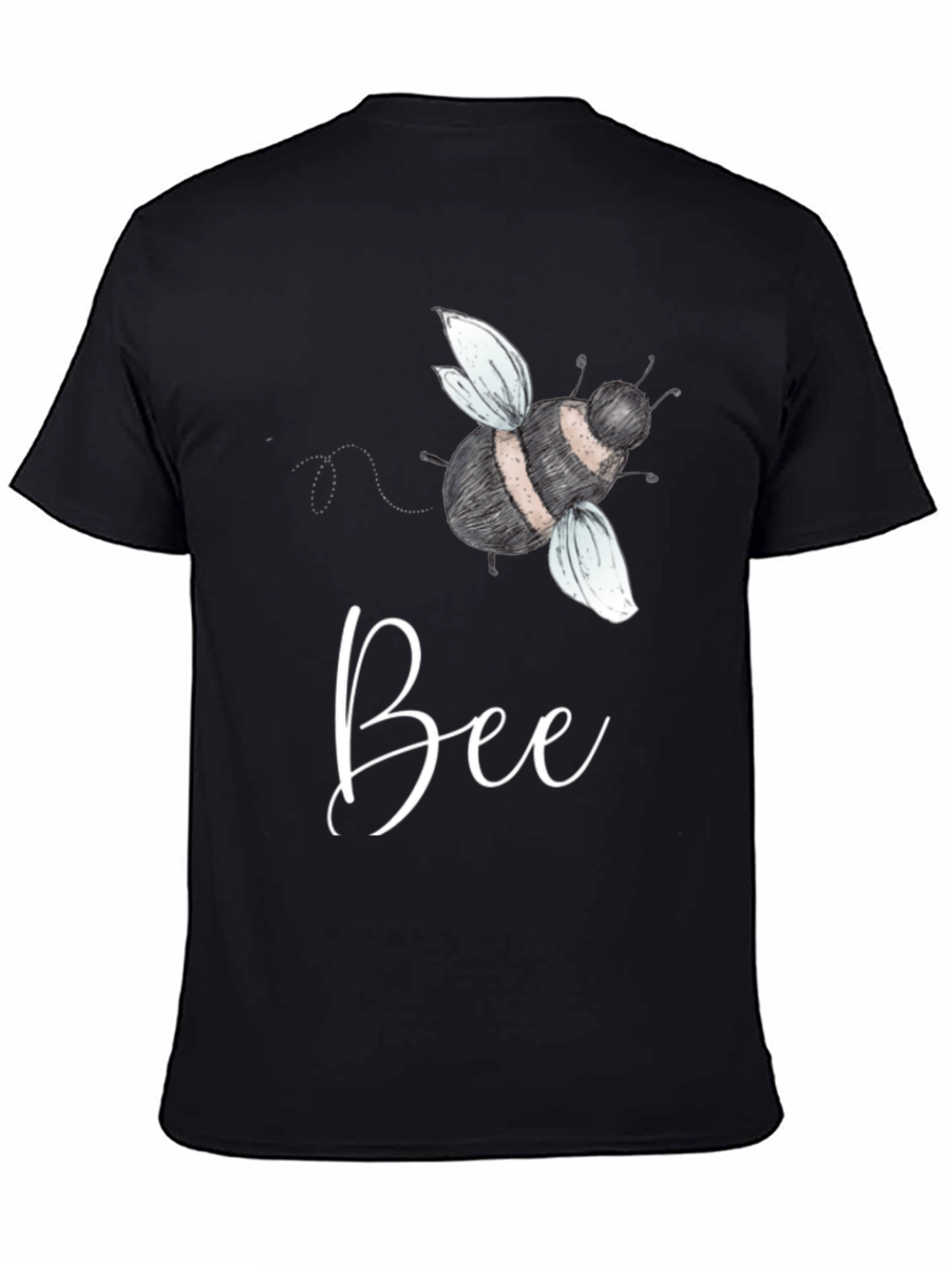Stylish Bee Graphic T-Shirt - Soft Cotton Blend