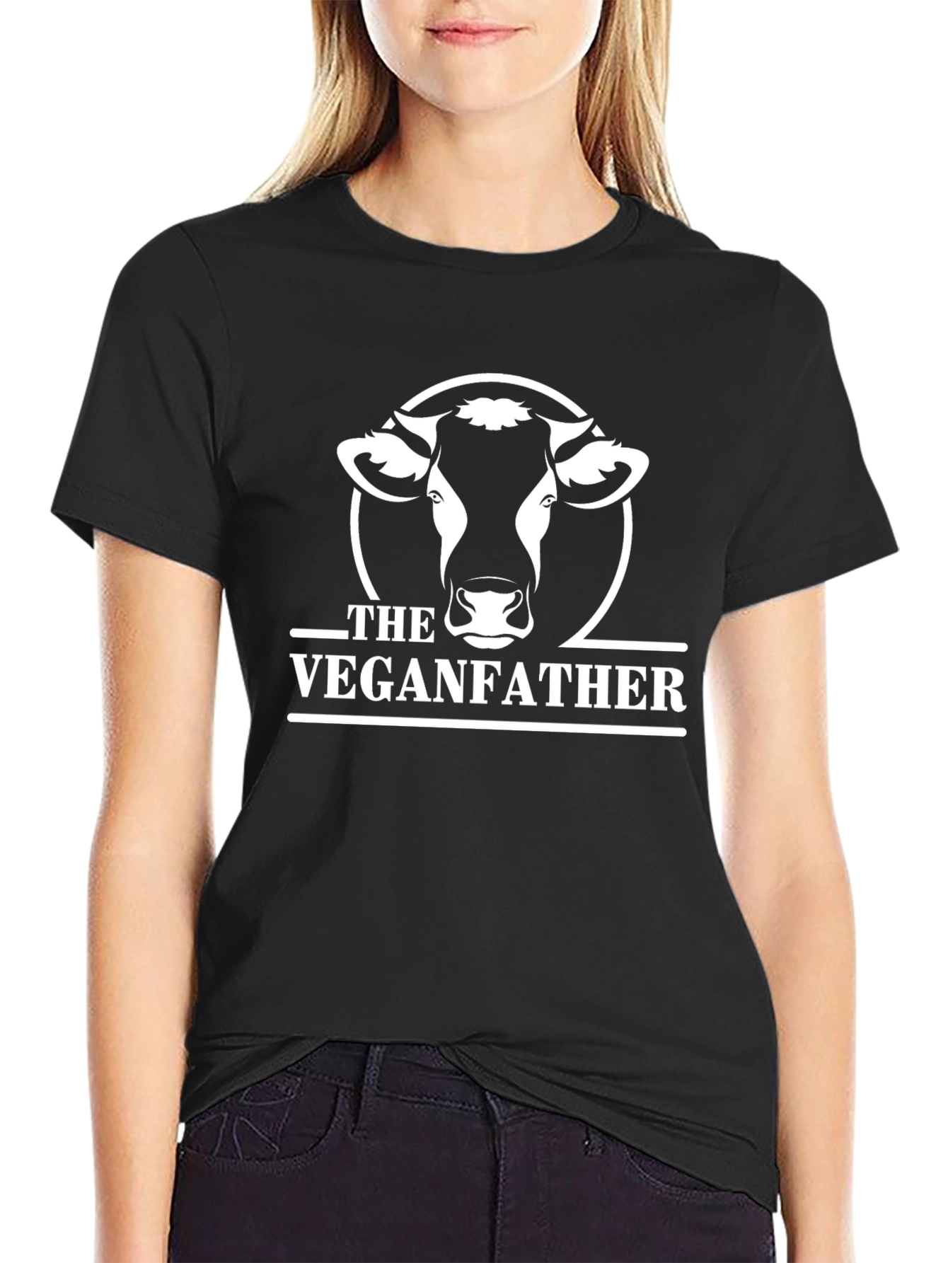 Veganfather T-Shirt - Funny Vegan Dad Tee