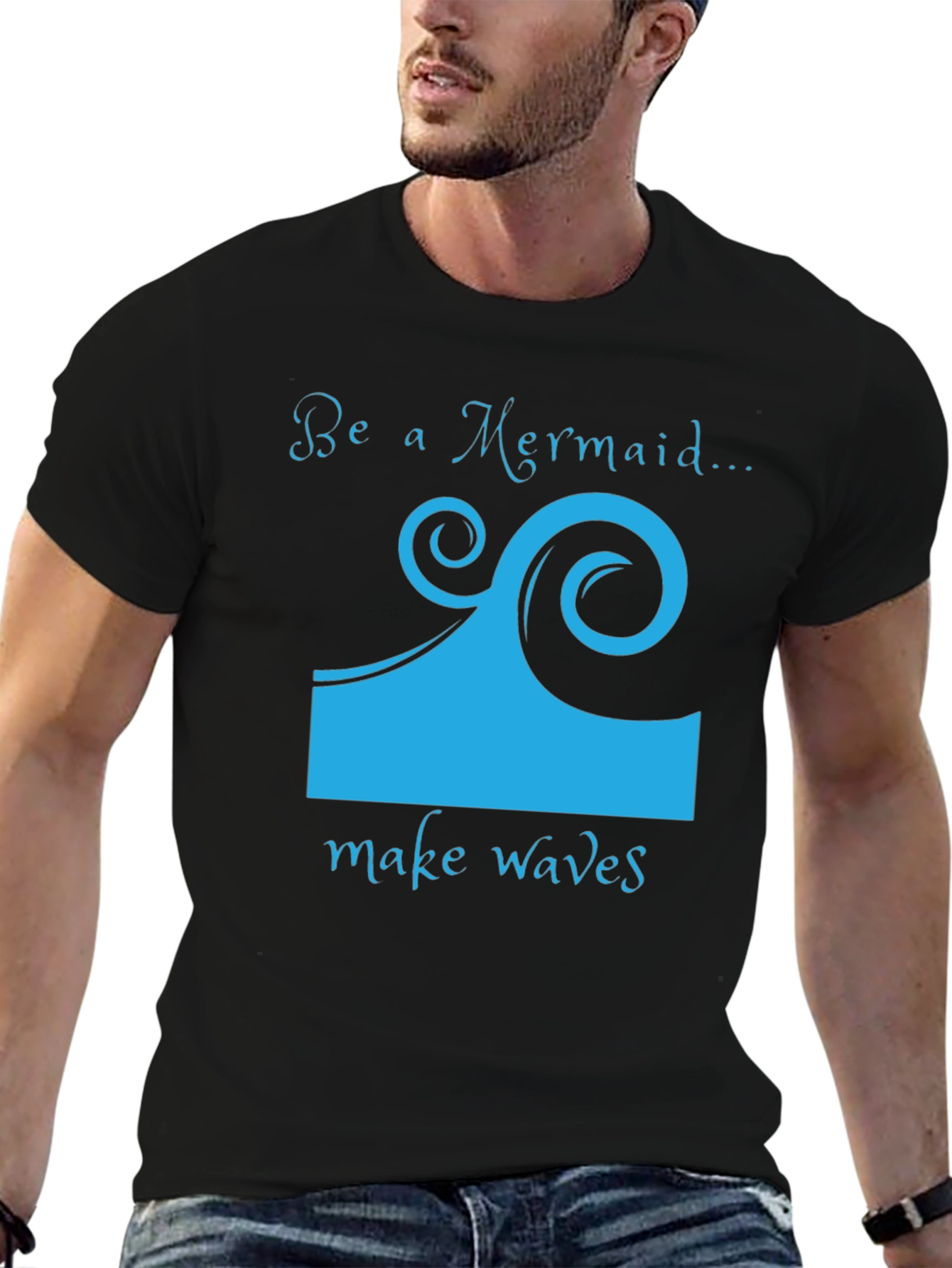 Be a Mermaid Wave T-Shirt
