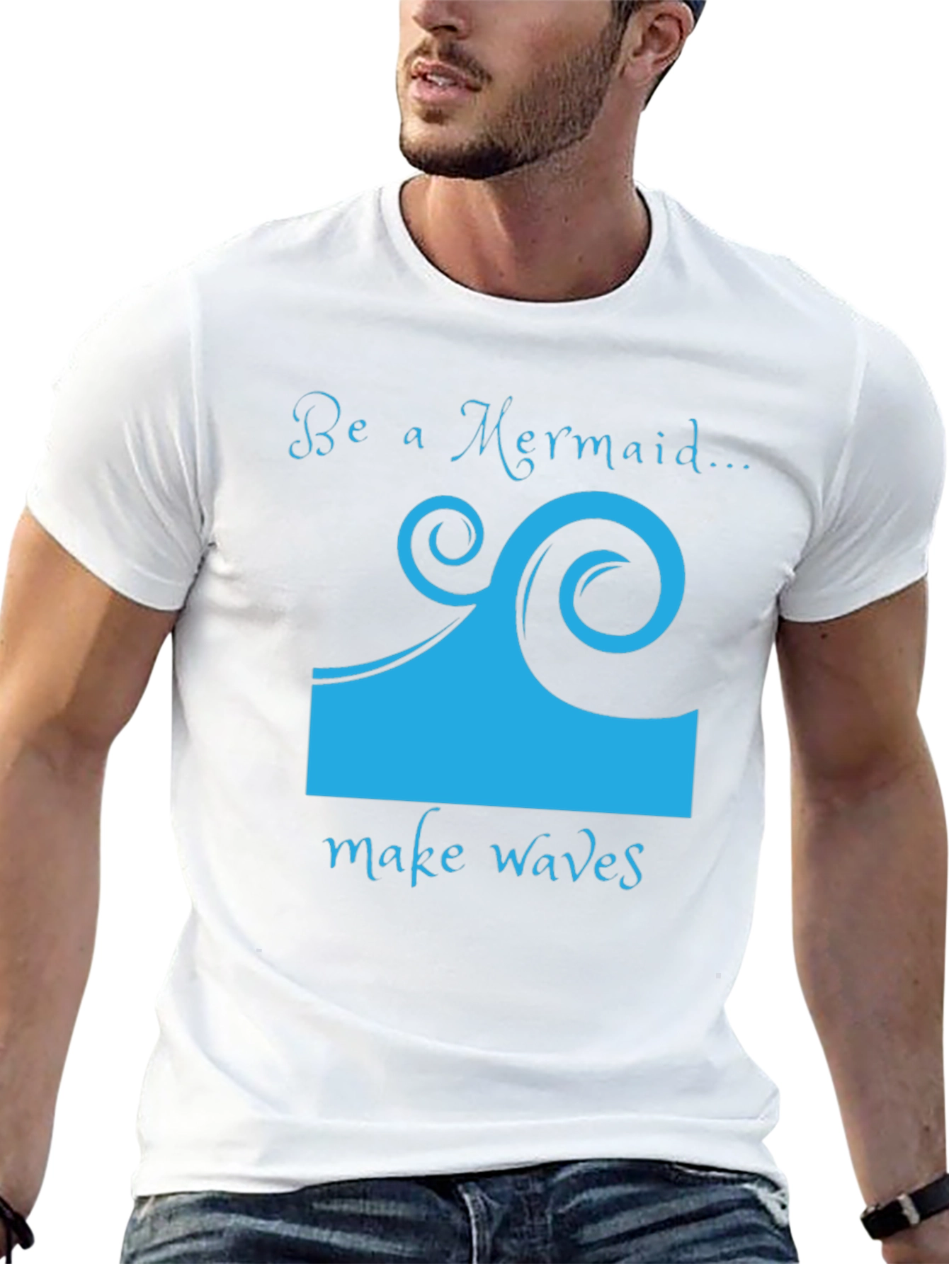 Be a Mermaid Wave T-Shirt
