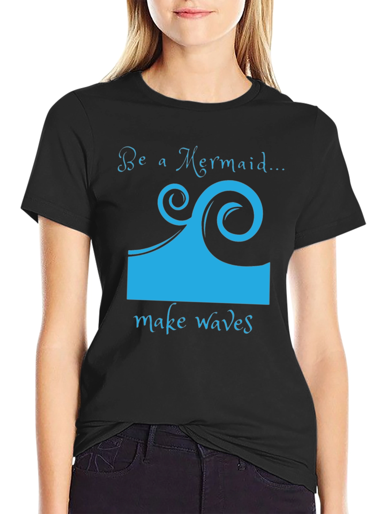 Be a Mermaid Wave T-Shirt