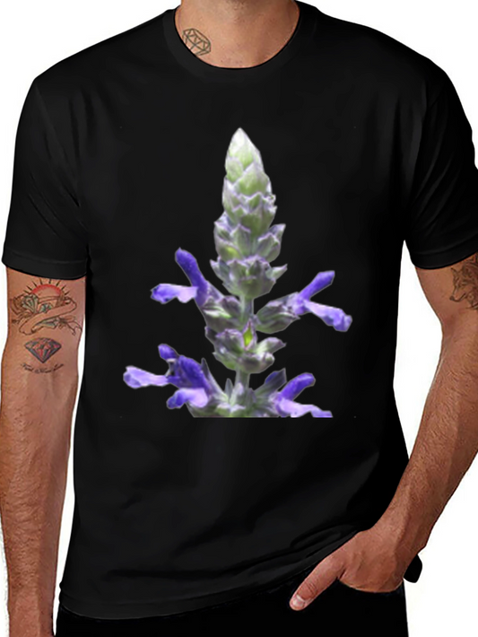 Floral Lavender Graphic T-Shirt