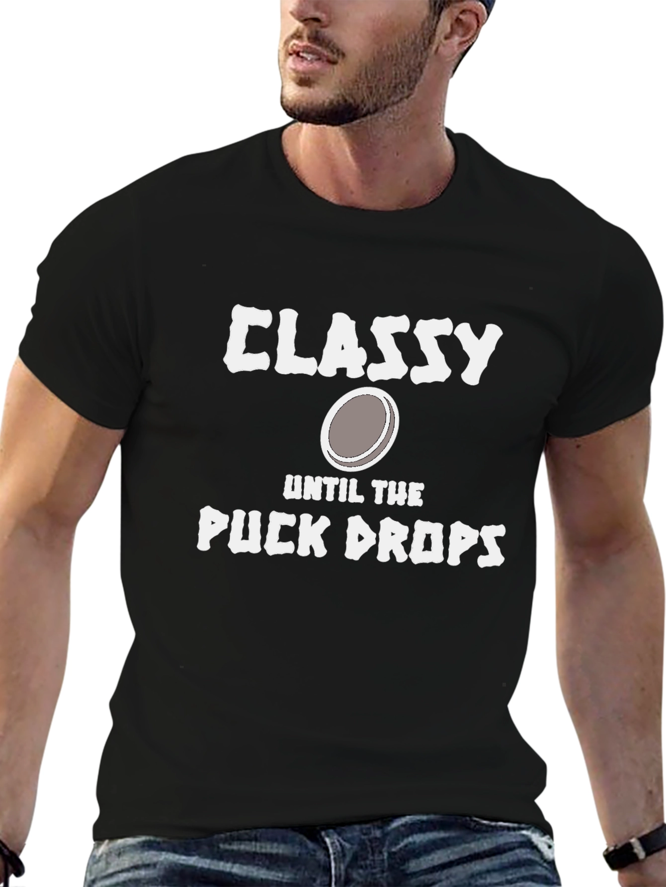 Classy Until The Puck Drops T-Shirt