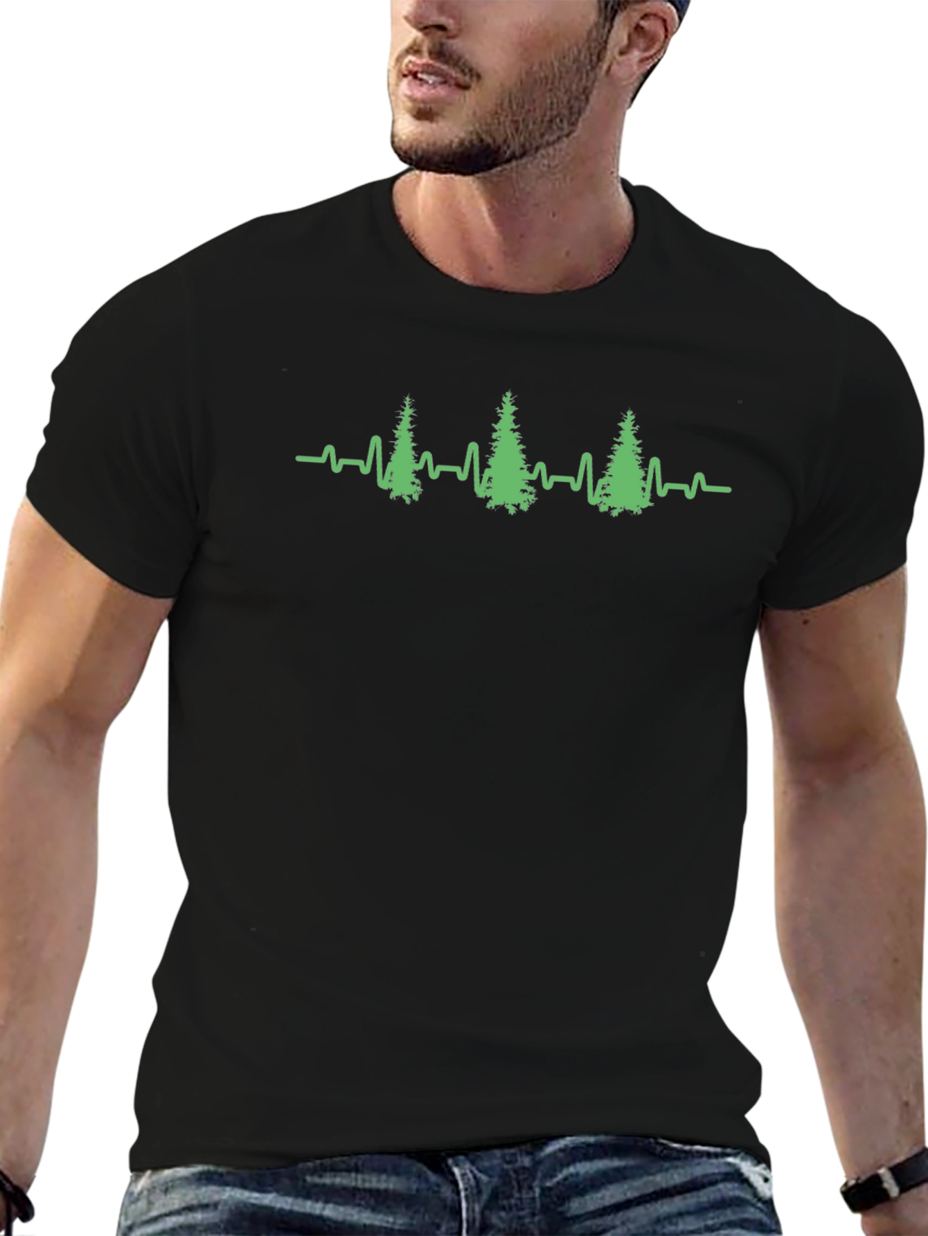 Nature Lovers Heartbeat Tee