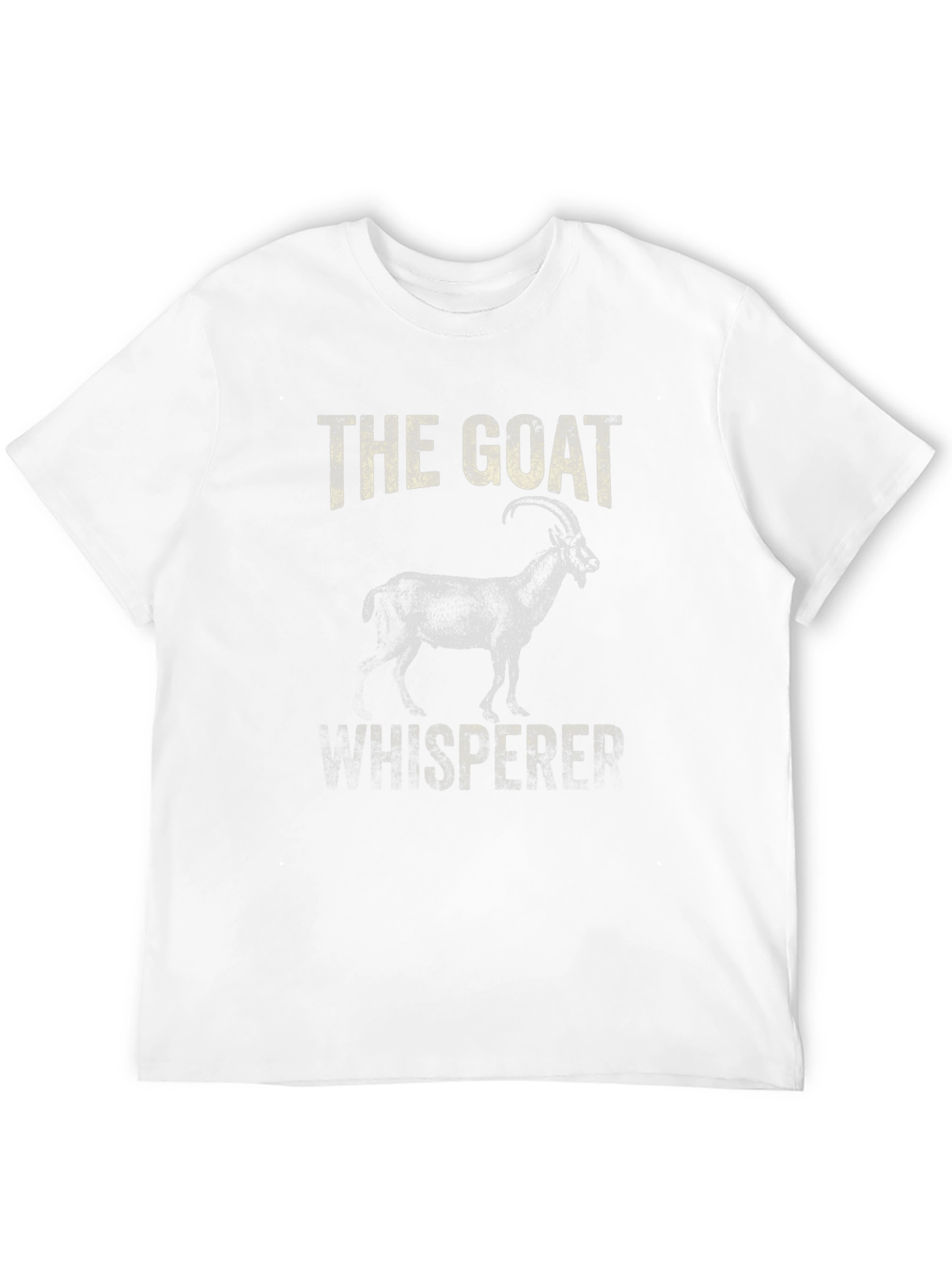 The Goat Whispered T-Shirt - Black Graphic Tee
