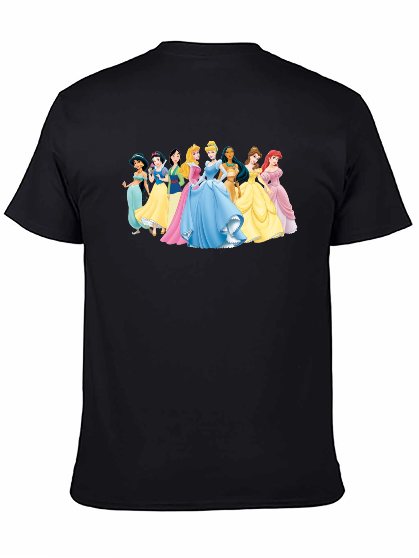 Disney Princesses Black T-Shirt