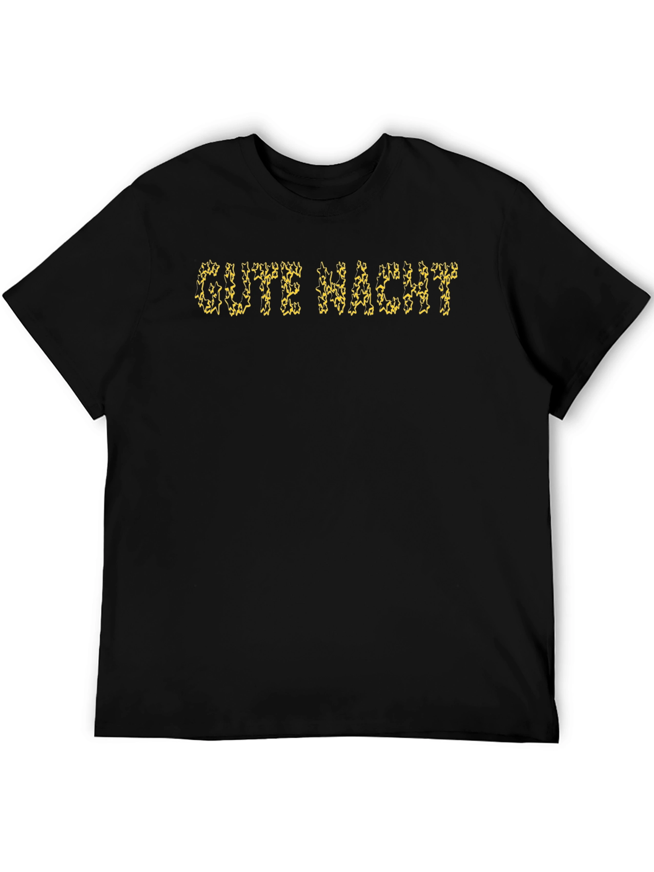 Gute Nacht Graphic Tee - Black