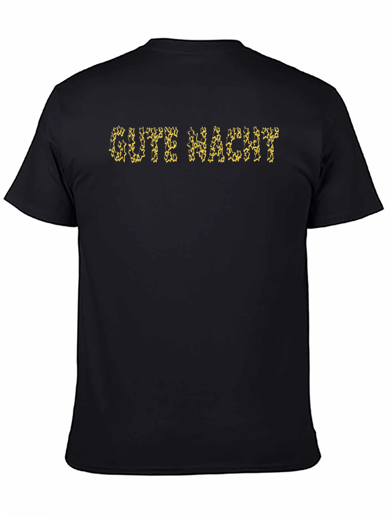Gute Nacht Graphic Tee - Black
