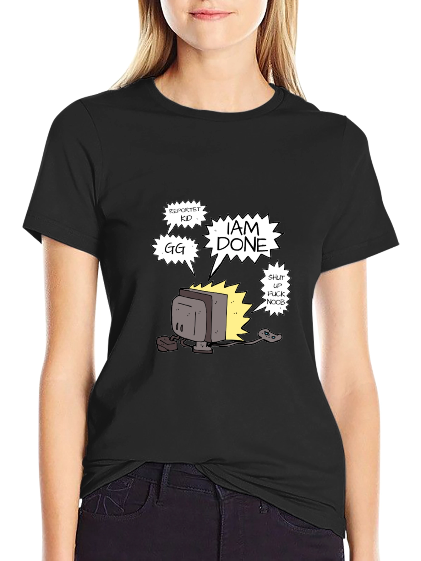 I Am Done T-Shirt - Gamer Humor