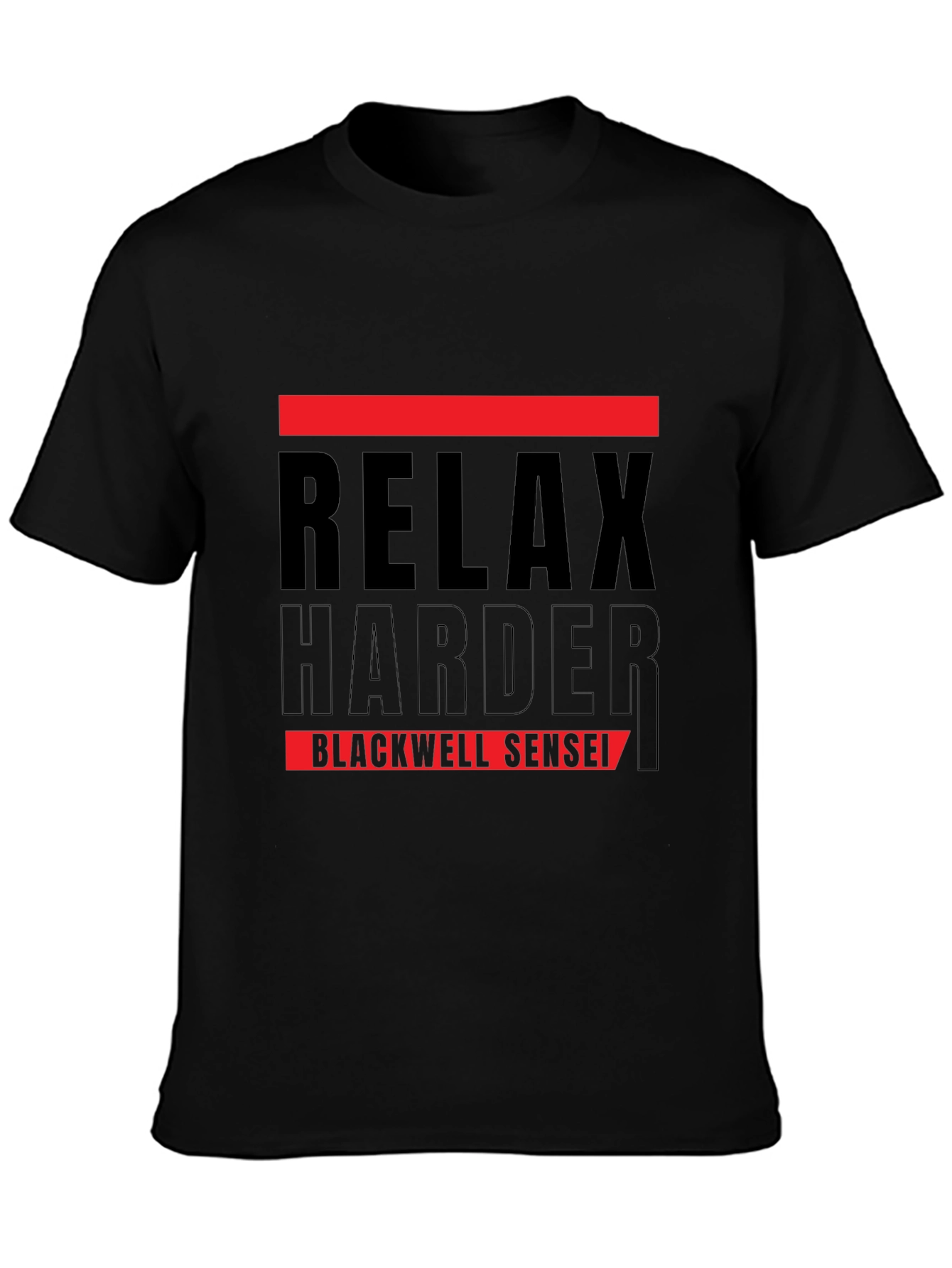 Relax Harder Blackwell Sensei Graphic Tee