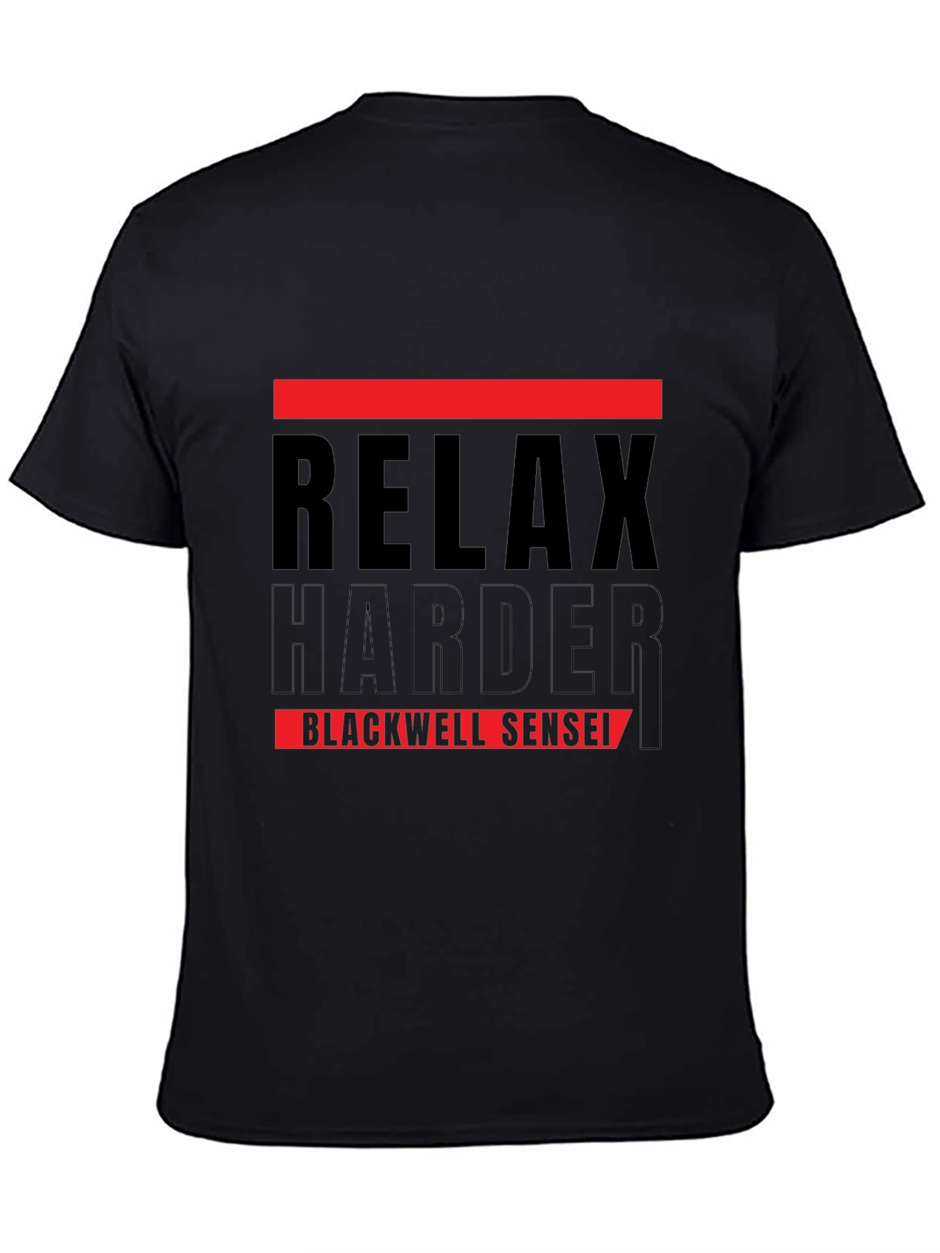 Relax Harder Blackwell Sensei Graphic Tee