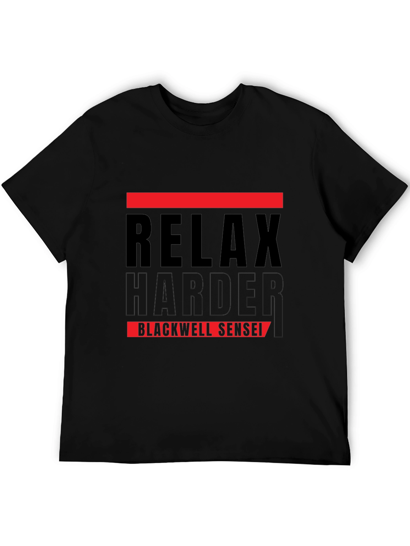 Relax Harder Blackwell Sensei Graphic Tee