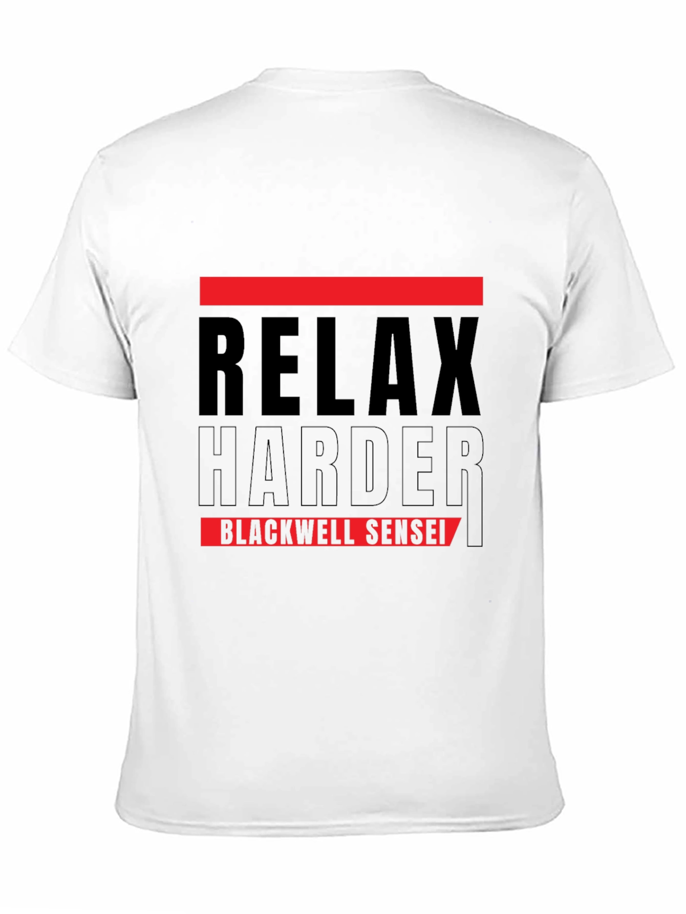 Relax Harder Blackwell Sensei Graphic Tee