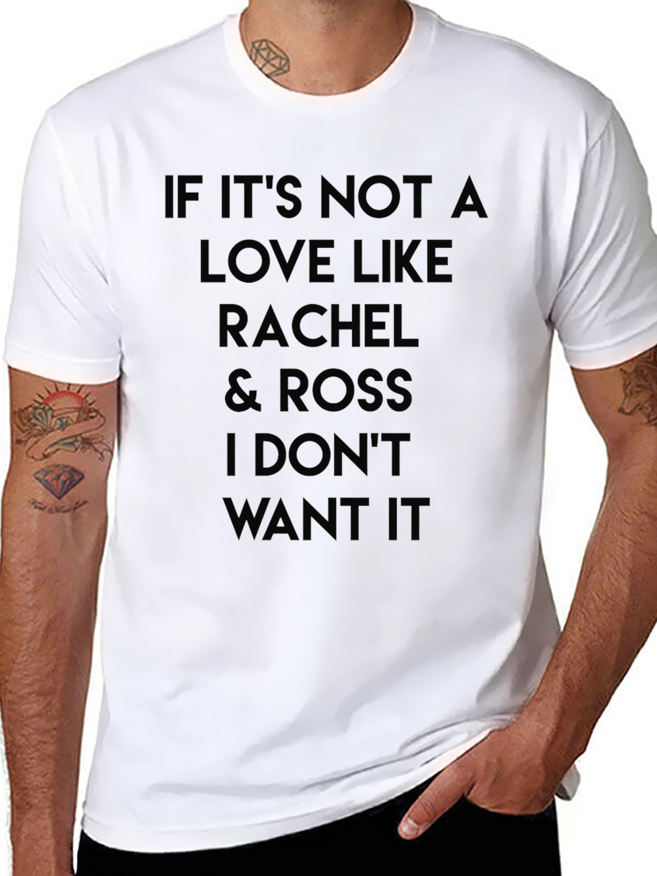 Rachel & Ross Love Graphic Tee