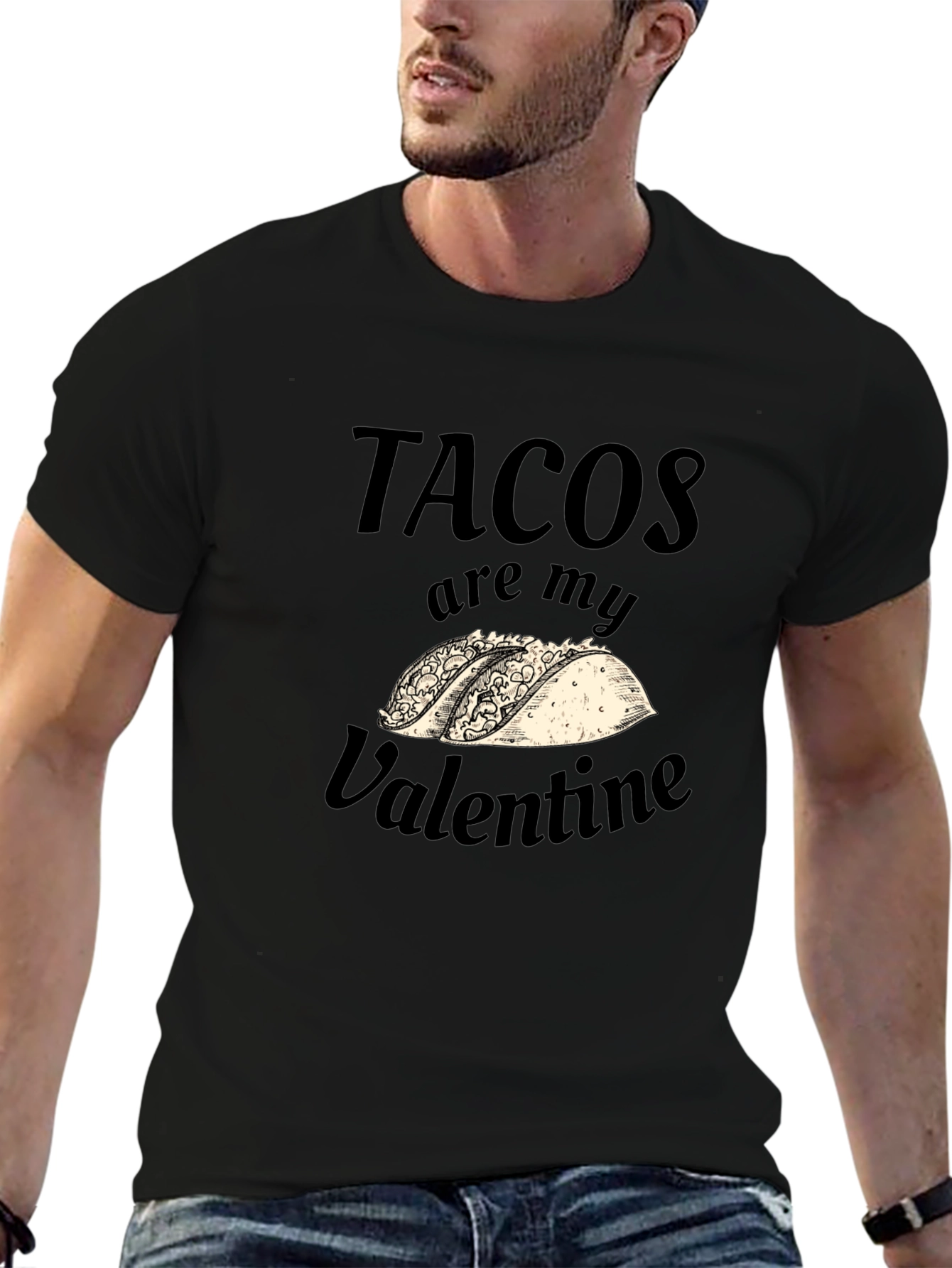 Tacos Are My Valentine Graphic T-Shirt