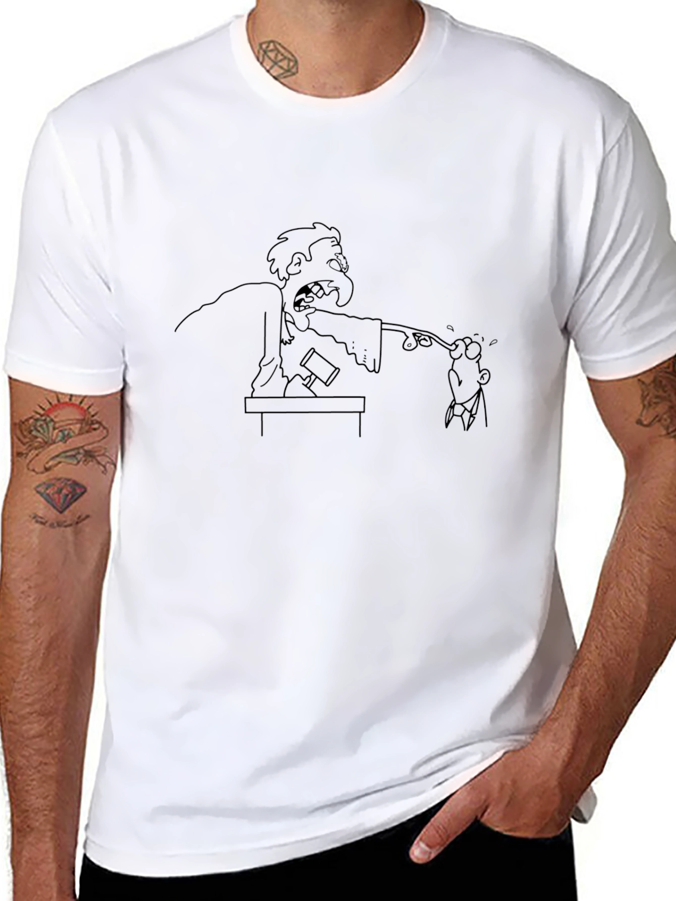Judge Eat Man T-Shirt