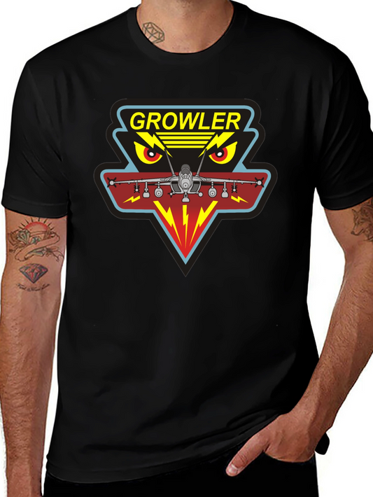 Growler Aircraft Graphic T-Shirt - Military Aviation Tee