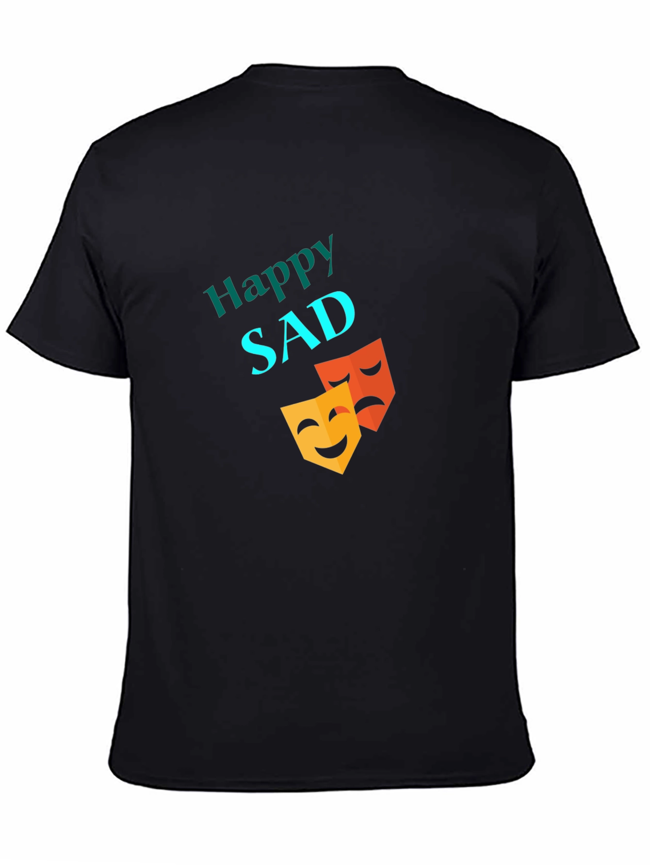 Happy Sad T-Shirt - Emotional Expression Tee