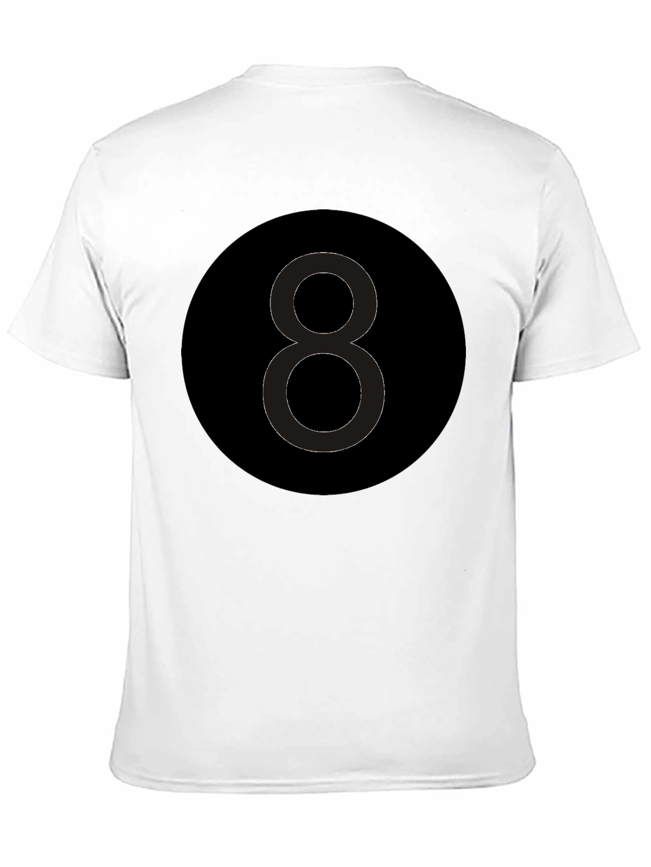 8 Ball Graphic Tee - Classic Black T-Shirt