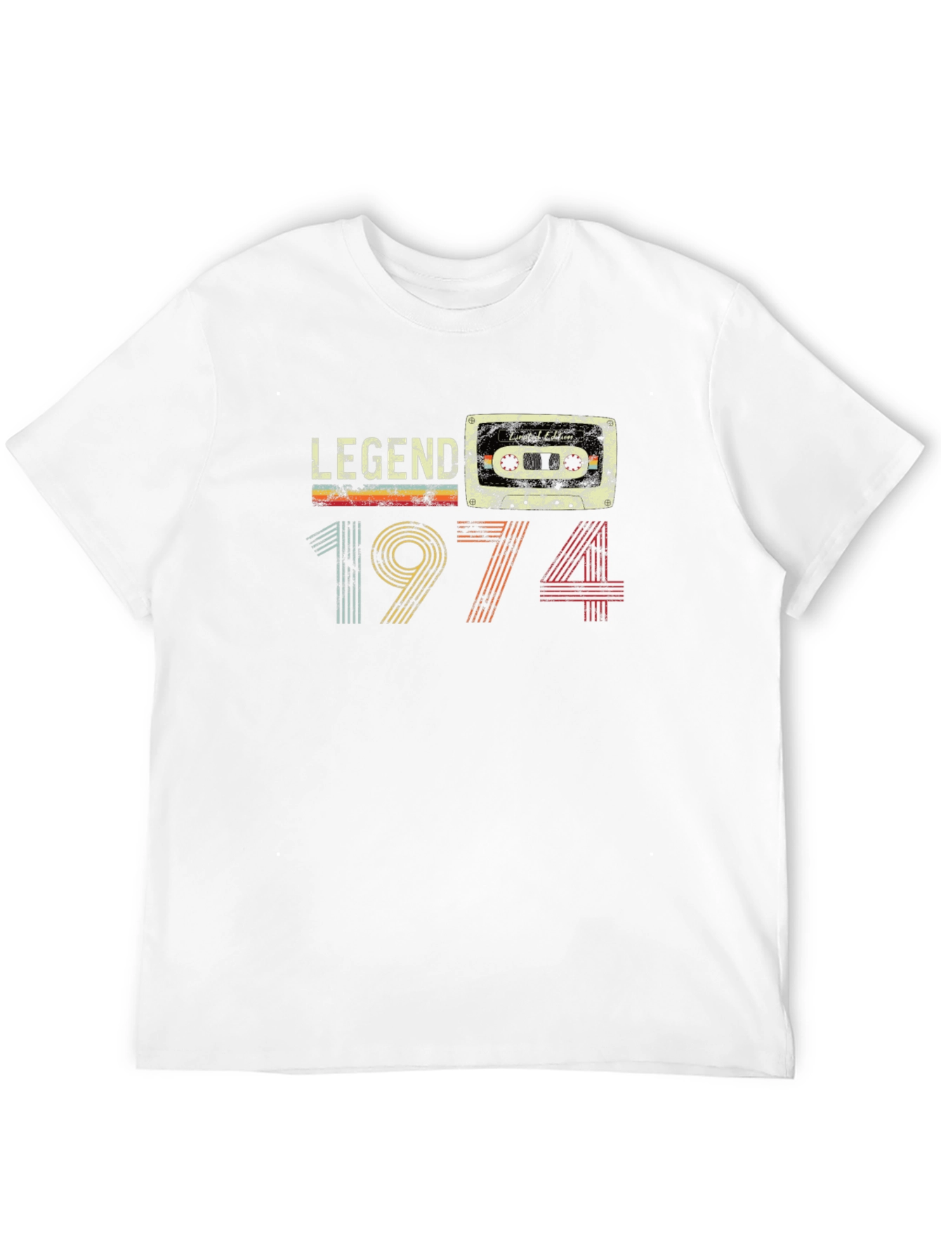 Legend 1974 Cassette Tape Graphic T-Shirt