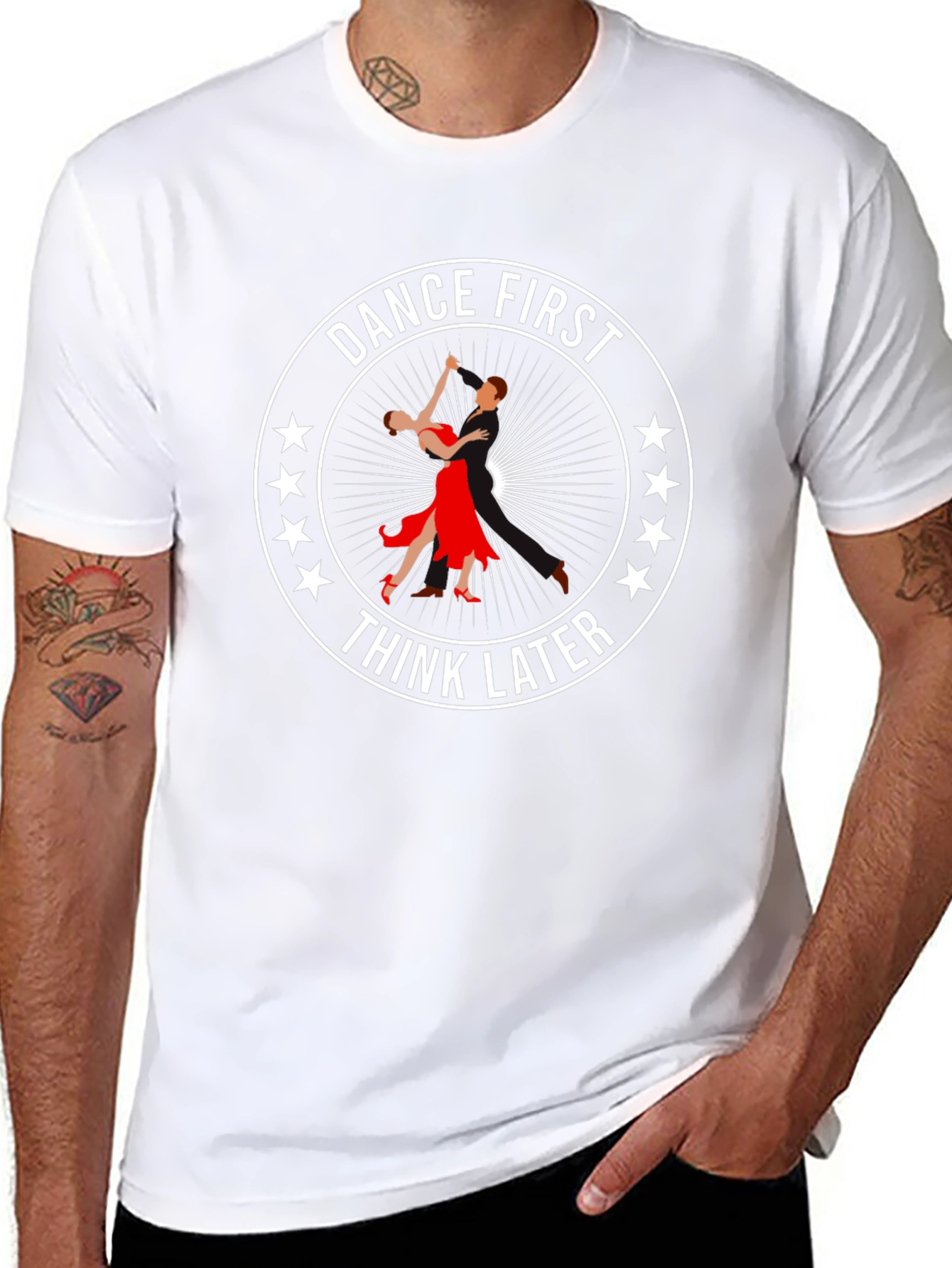 Dance First Think Later Graphic Tee