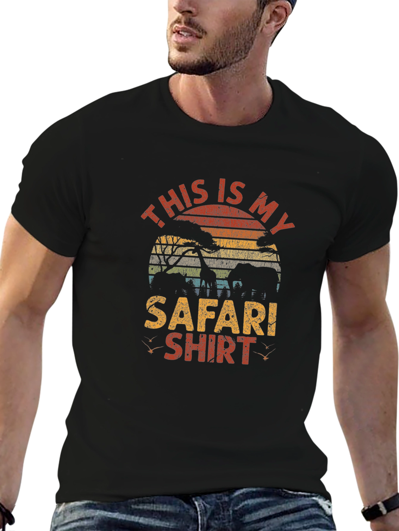 This Is My Safari Shirt - Graphic Print