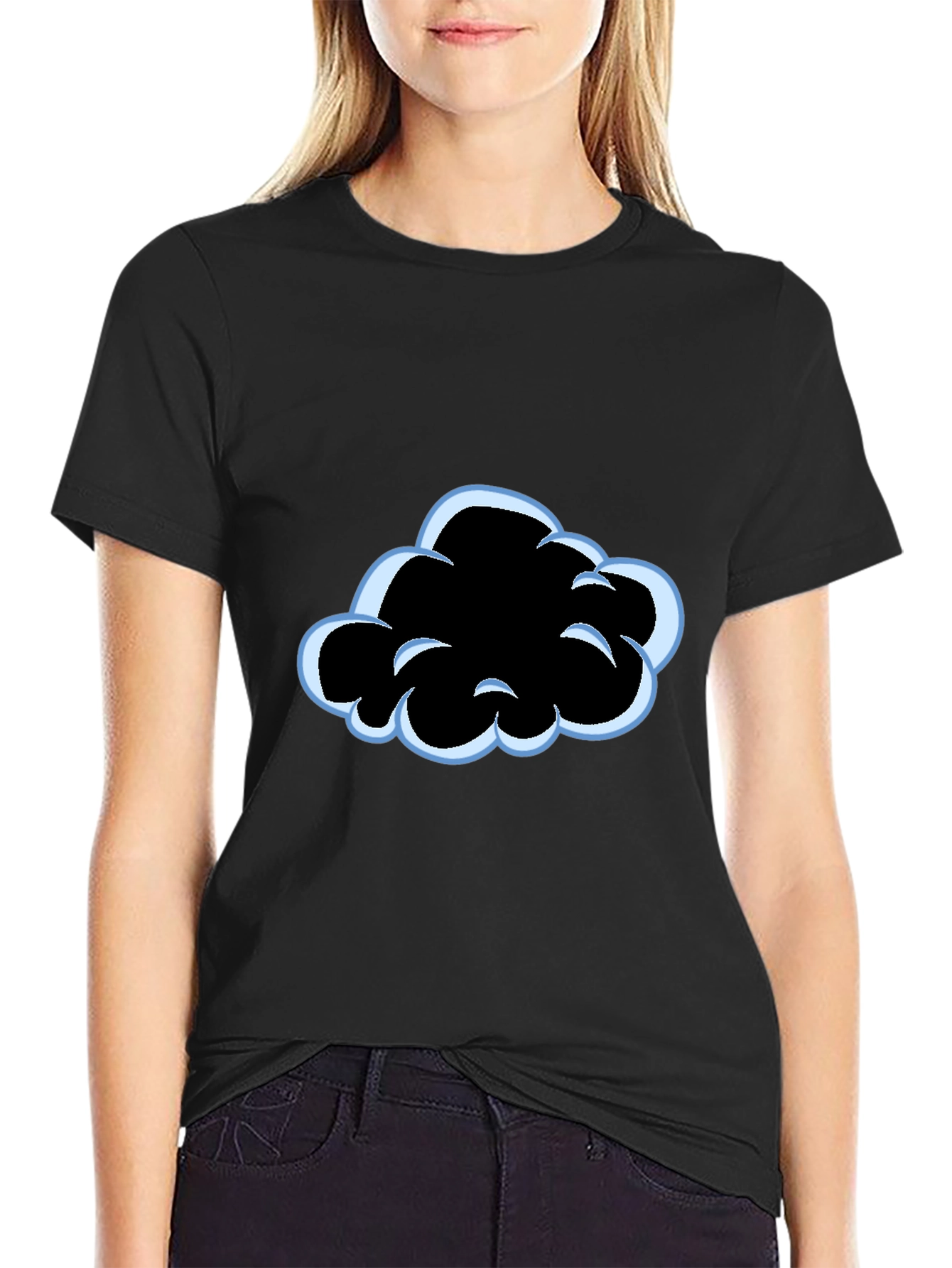 Akatsuki Cloud Black T-Shirt - Anime Inspired