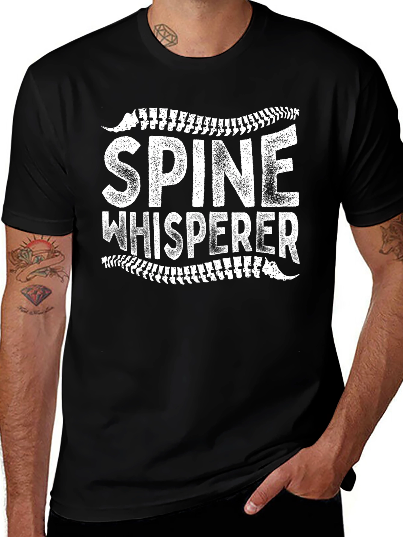 Spine Whisperer T-Shirt - Chiropractic Doctor Apparel