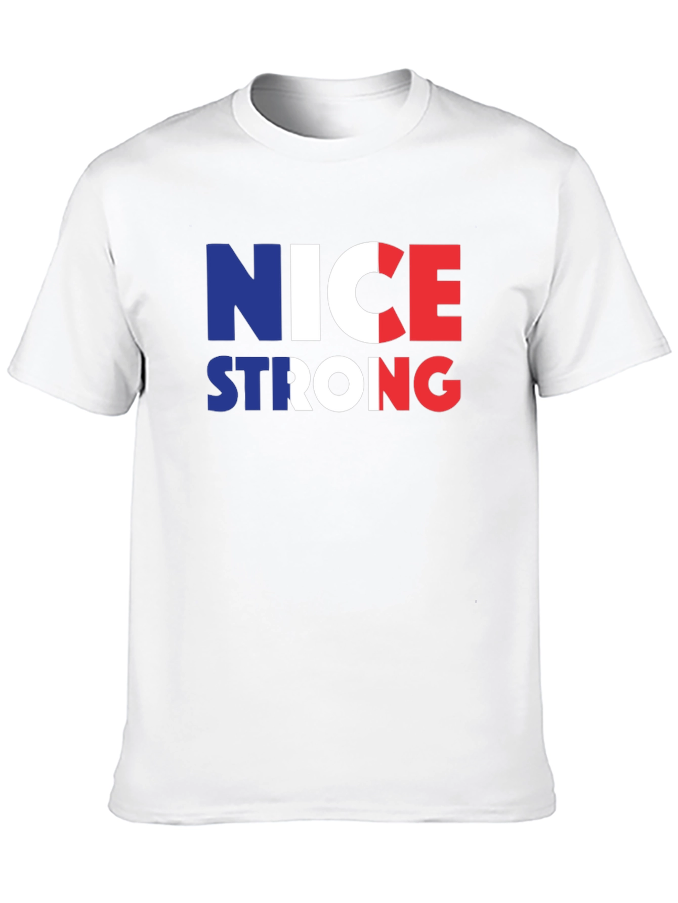 Nice Strong France Flag T-Shirt