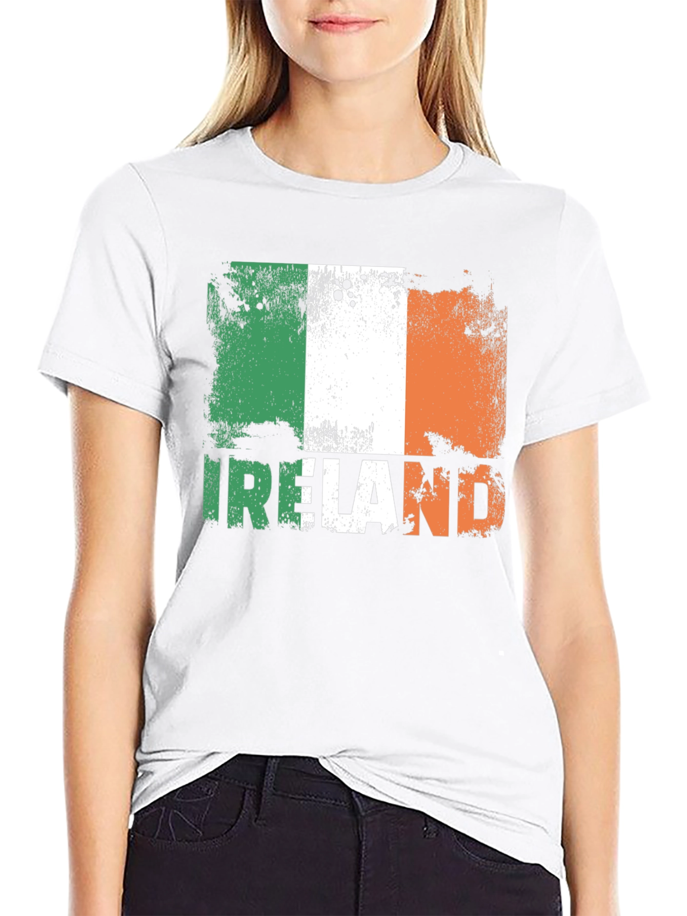 Irish Flag Graphic T-Shirt