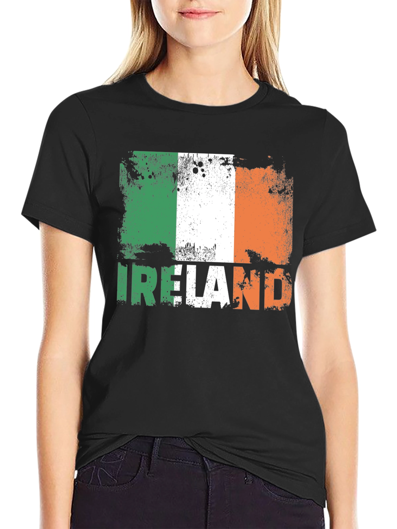 Irish Flag Graphic T-Shirt