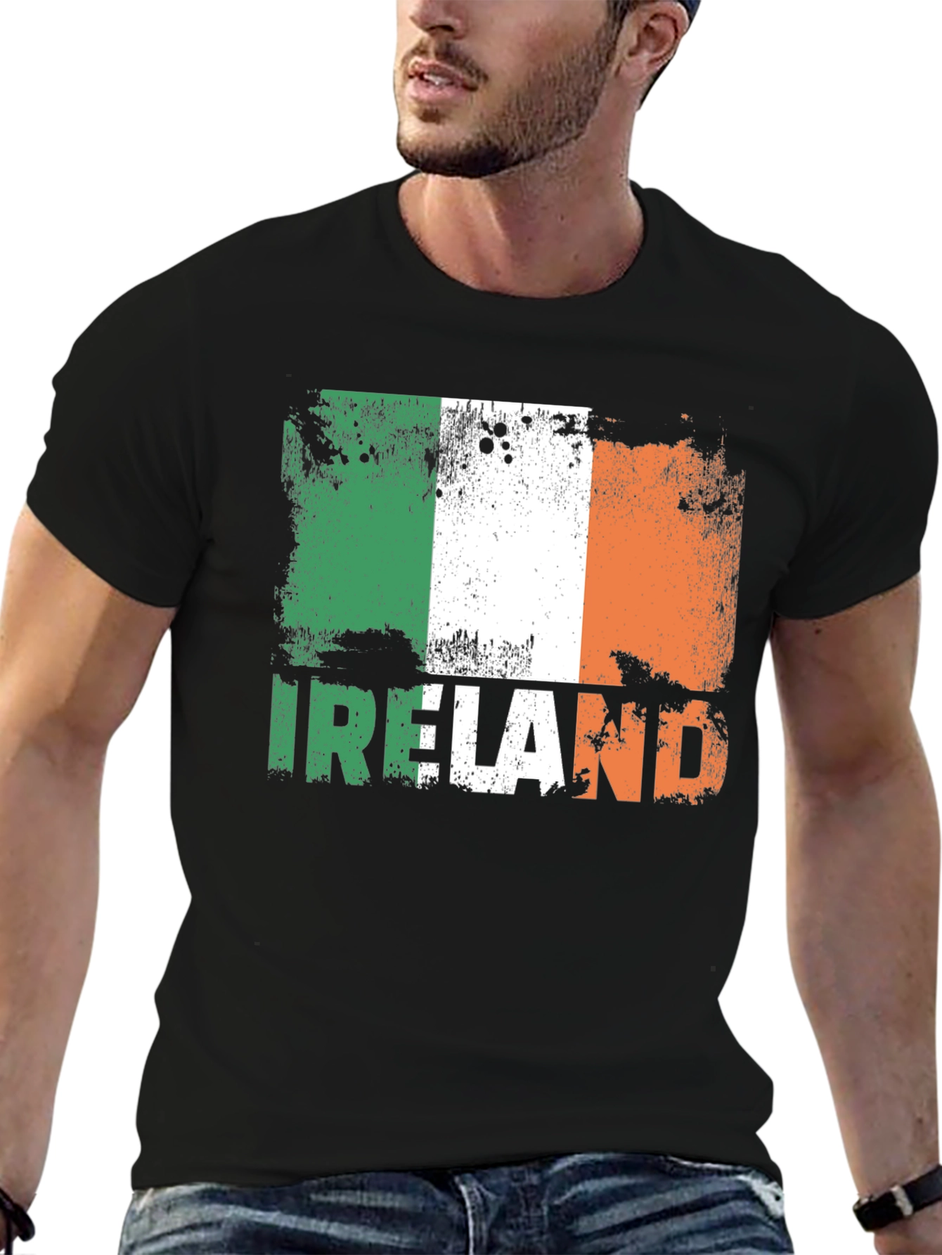 Irish Flag Graphic T-Shirt