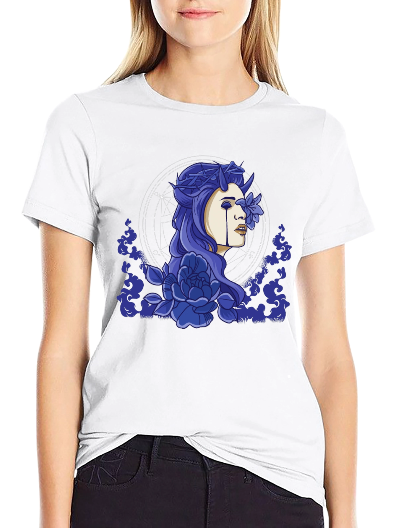 Mystic Woman Graphic T-Shirt - Unique Design
