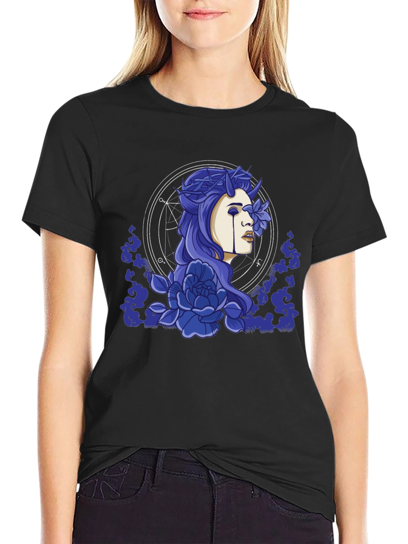 Mystic Woman Graphic T-Shirt - Unique Design