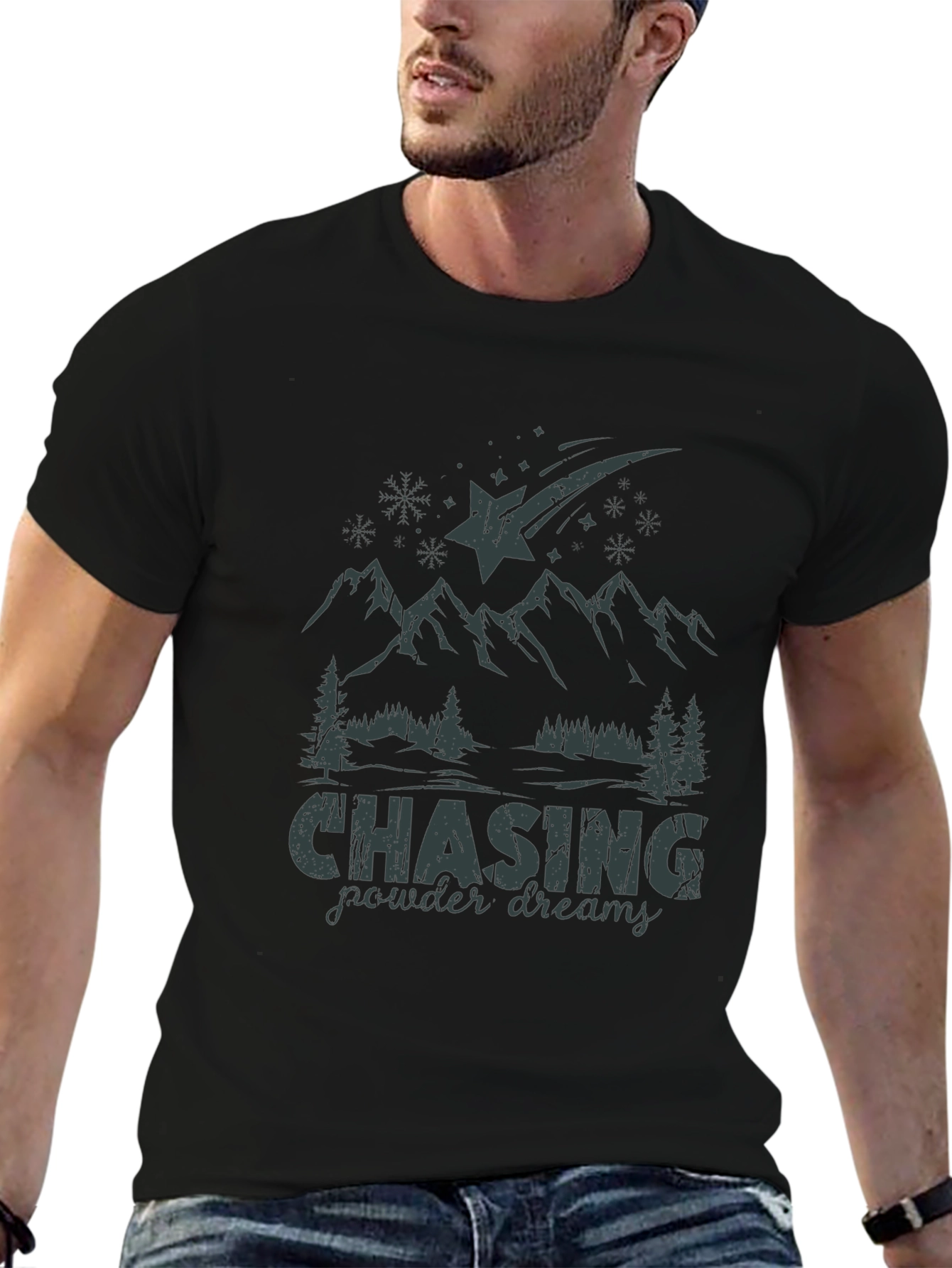 Chasing Powder Dreams Graphic Tee
