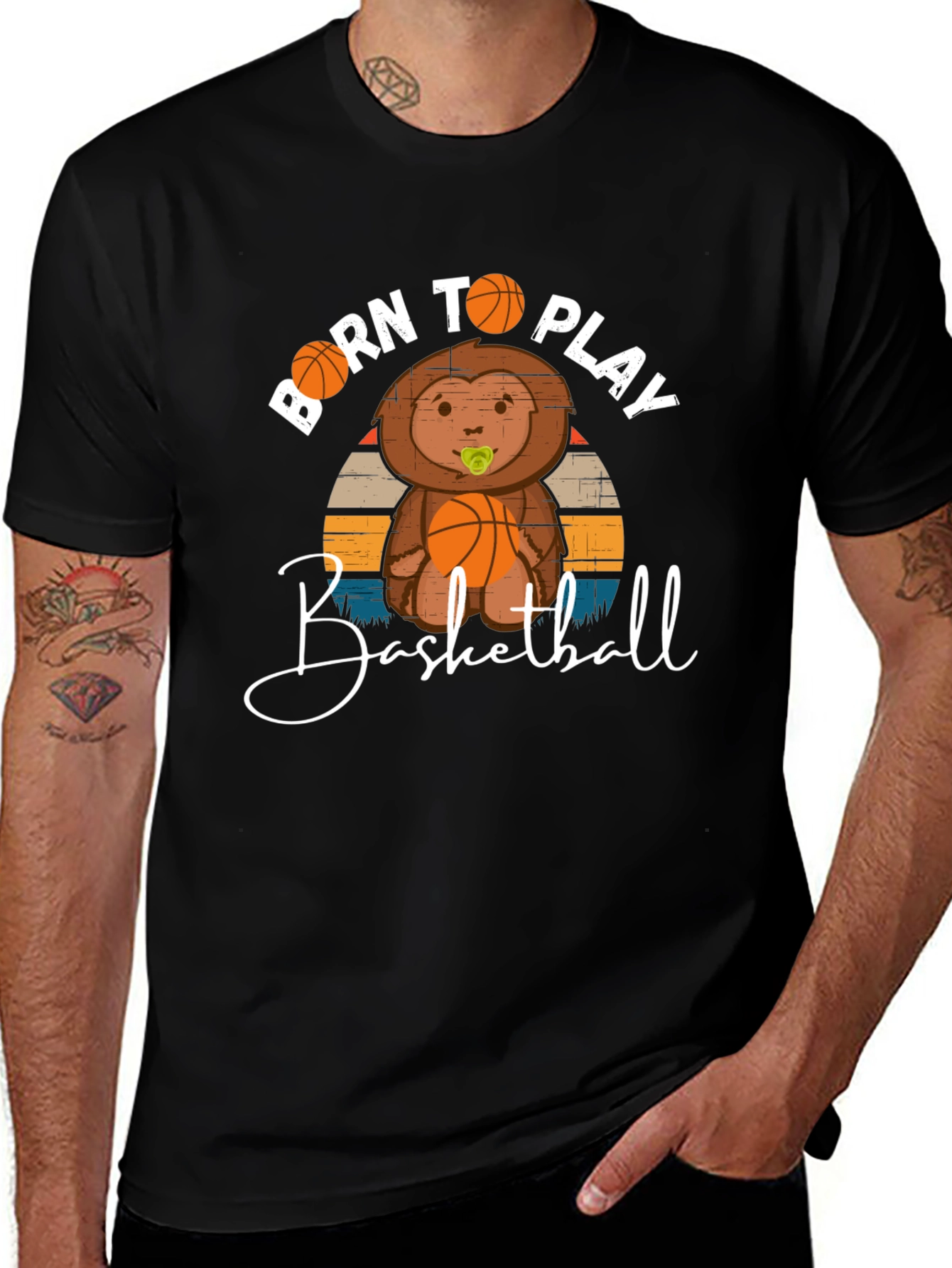 Born to Play Basketball T-Shirt