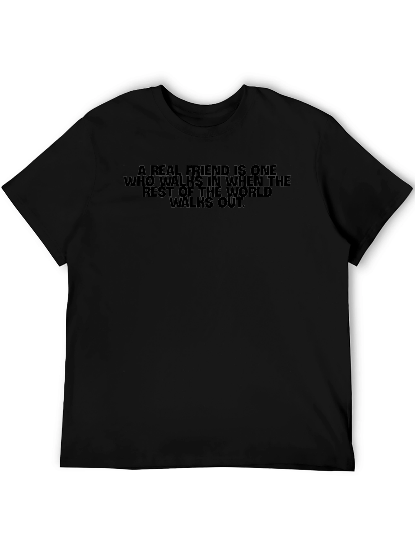 A Real Friend T-Shirt - Inspiring Graphic Tee