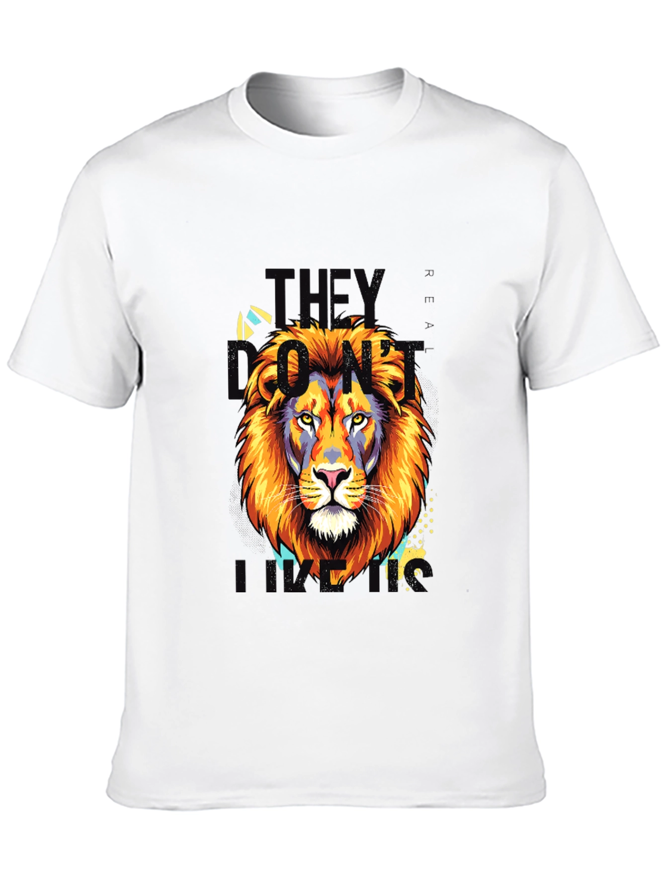 Lion King Graphic Print Black T-Shirt