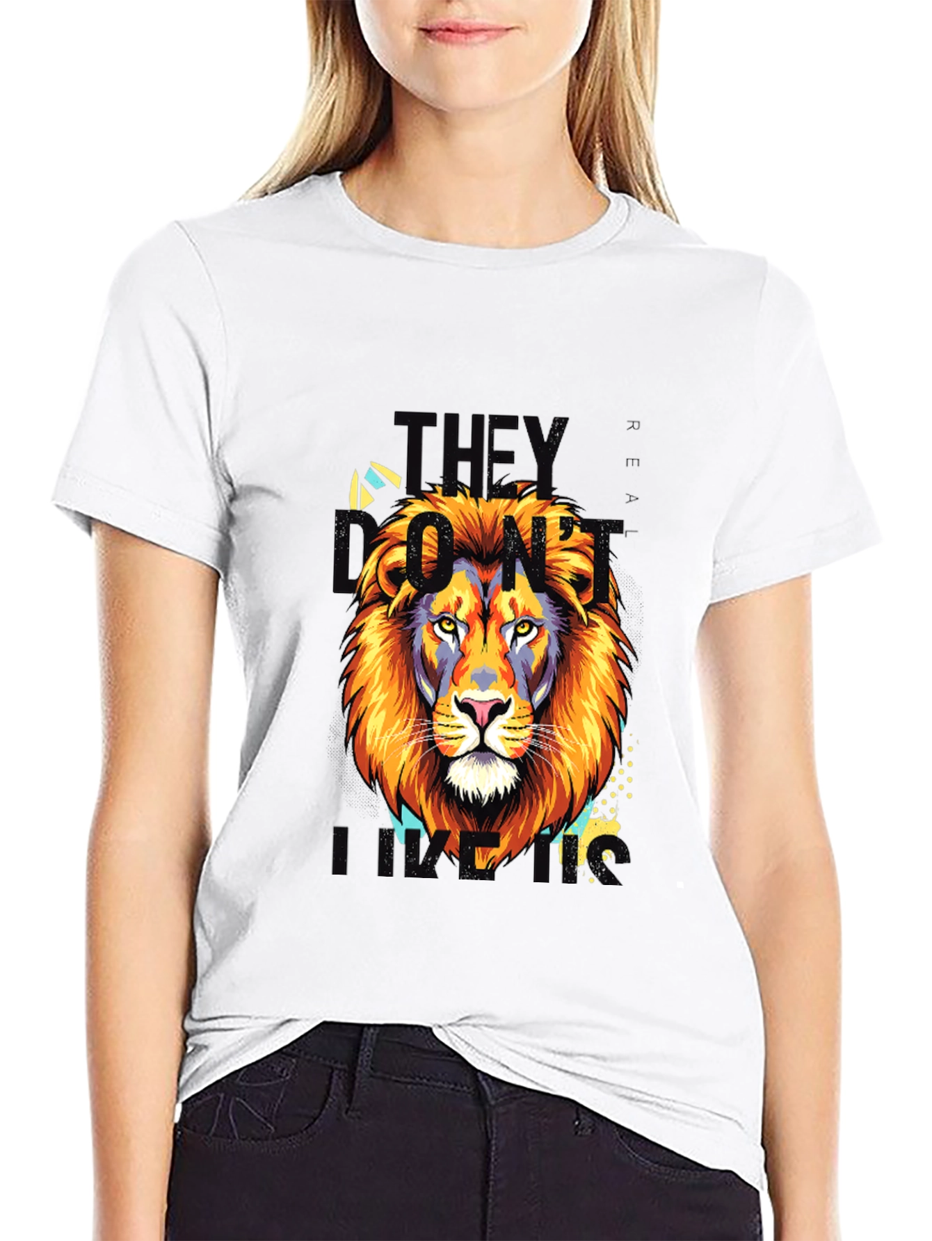 Lion King Graphic Print Black T-Shirt