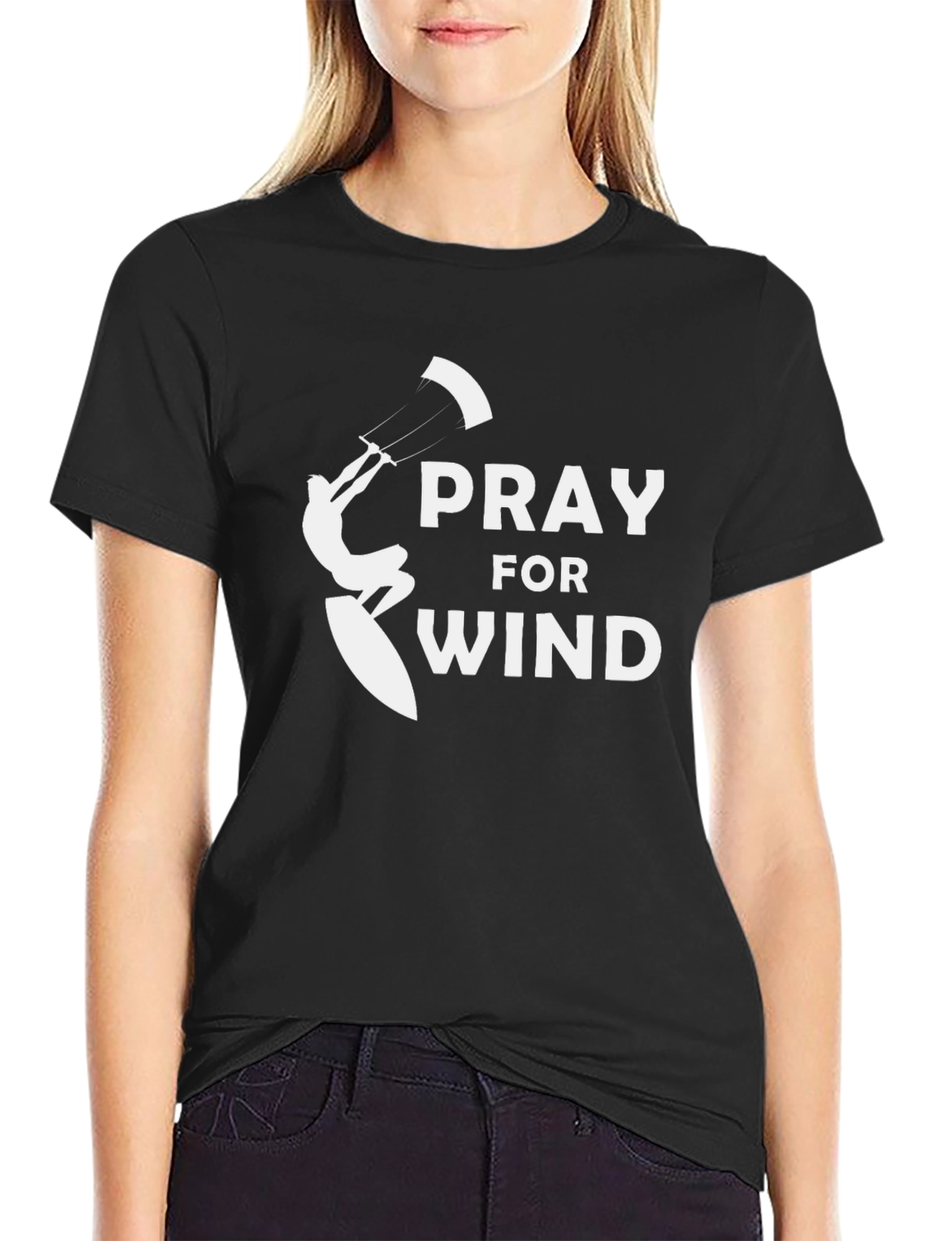 Pray for Wind T-Shirt | Kitesurfing Tee