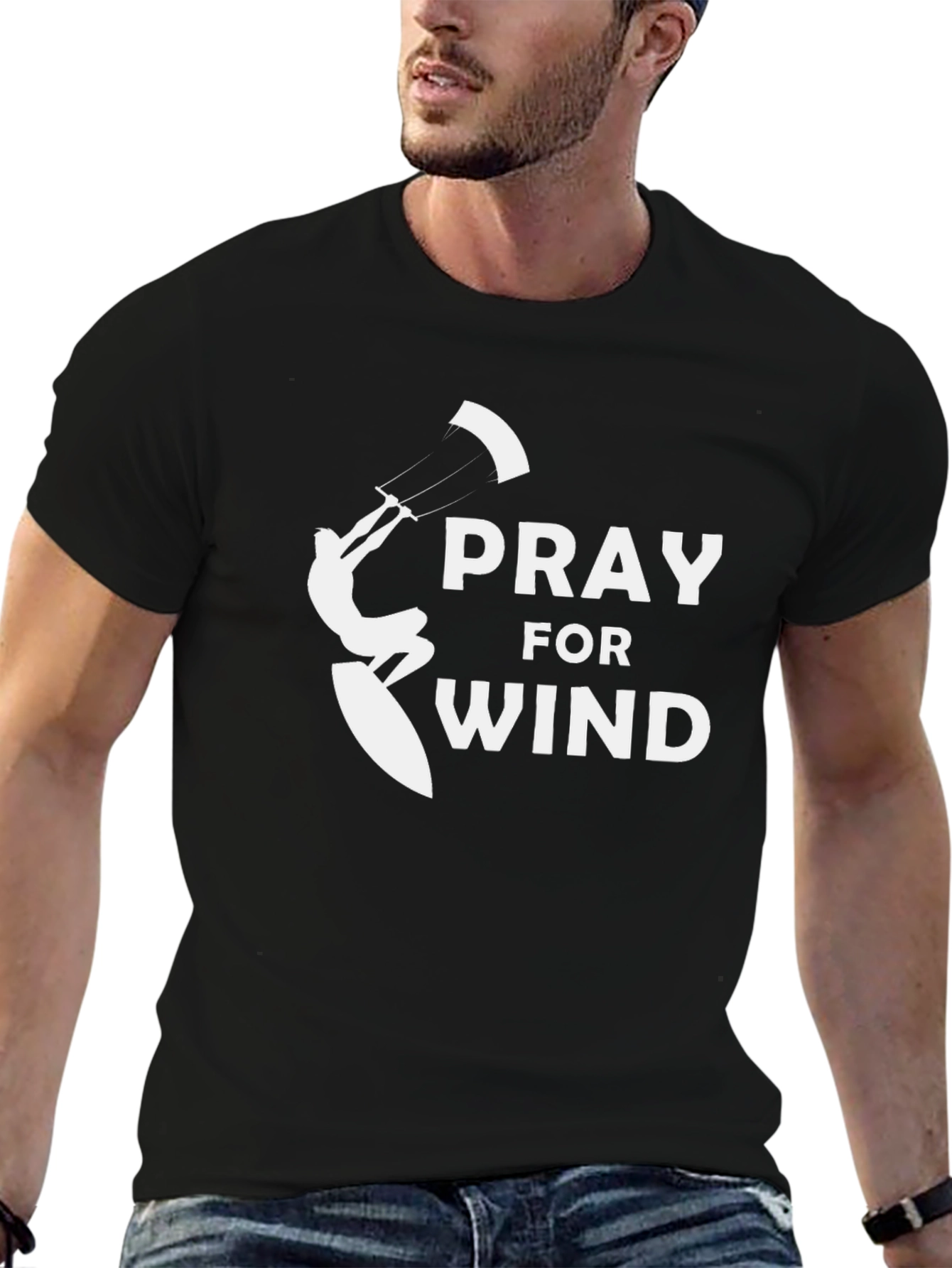 Pray for Wind T-Shirt | Kitesurfing Tee