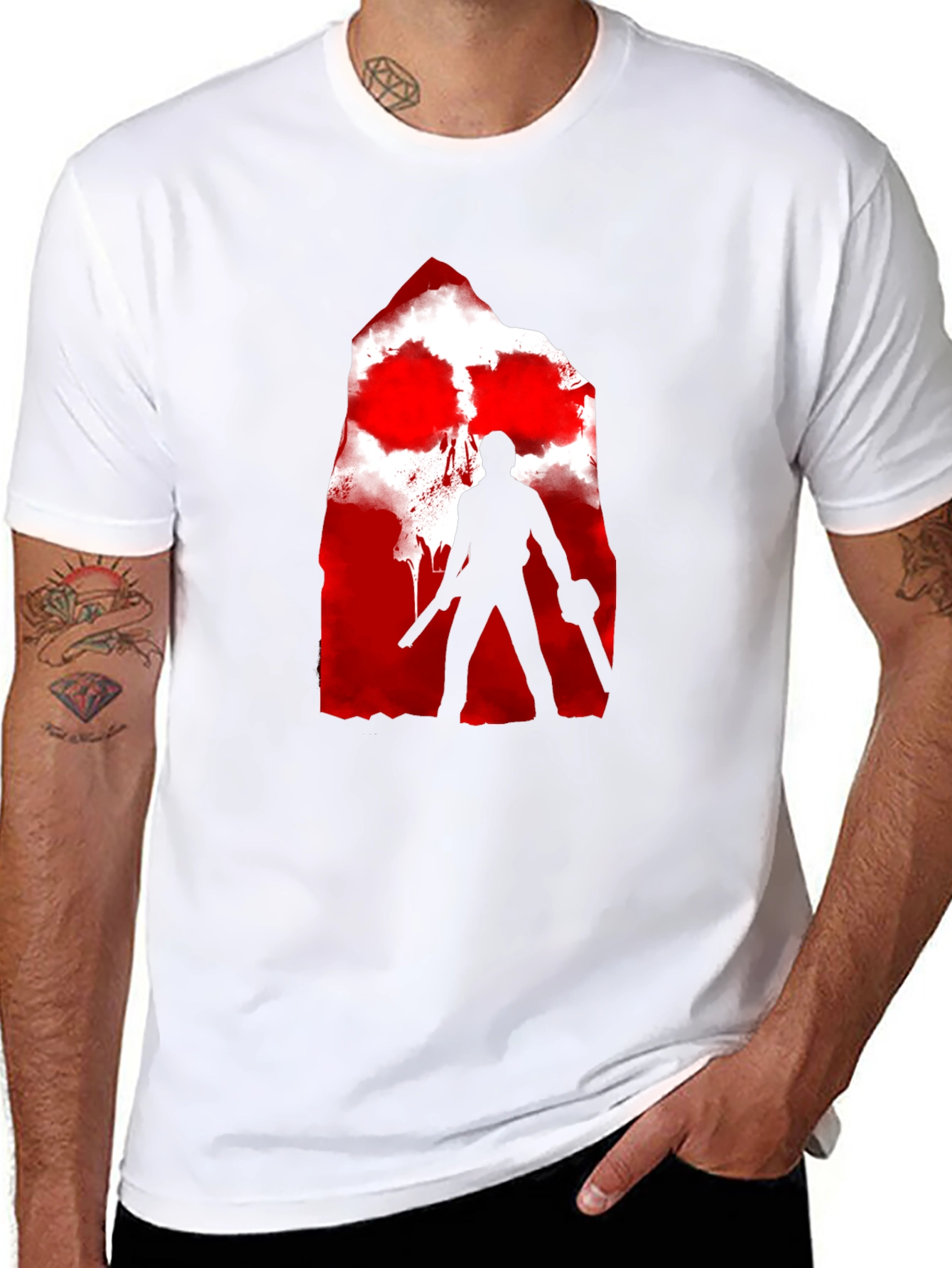 Evil Dead Graphic Print T-Shirt
