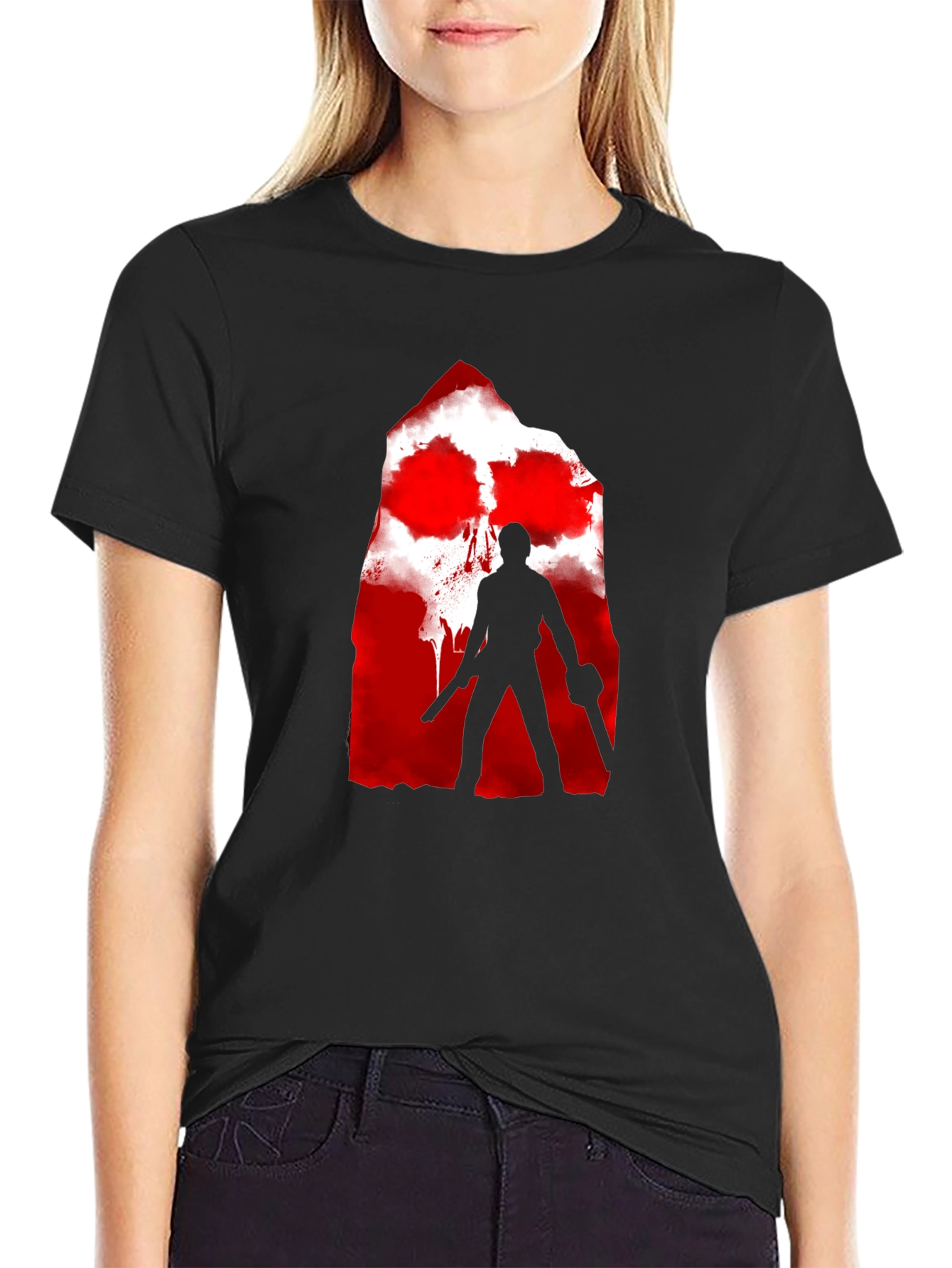 Evil Dead Graphic Print T-Shirt