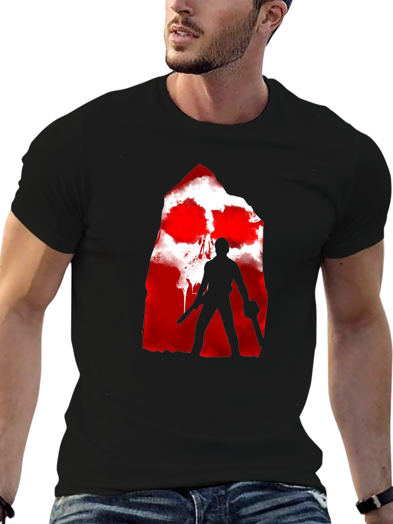 Evil Dead Graphic Print T-Shirt