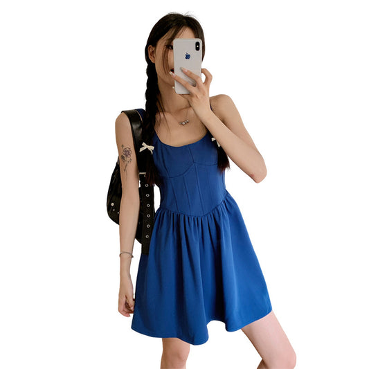 Women's Feel Summer Cute Age-Reducing Mini Length Strapless Dress